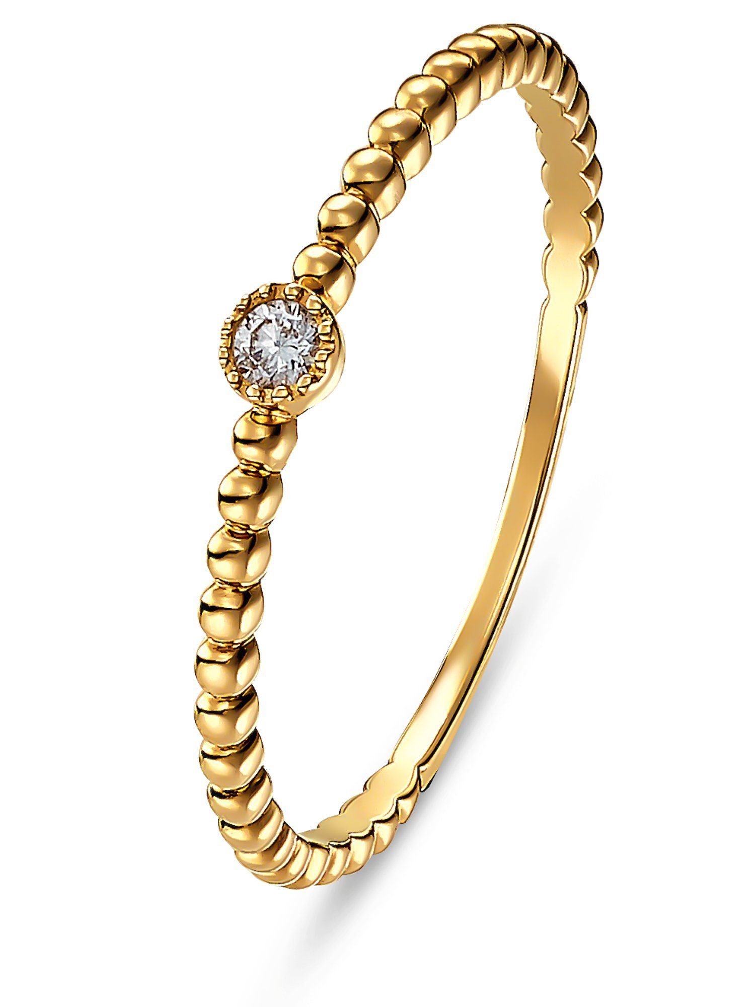 CHRIST Diamantring CHRIST Damen-Damenring 1 Diamant, mit Diamant günstig online kaufen