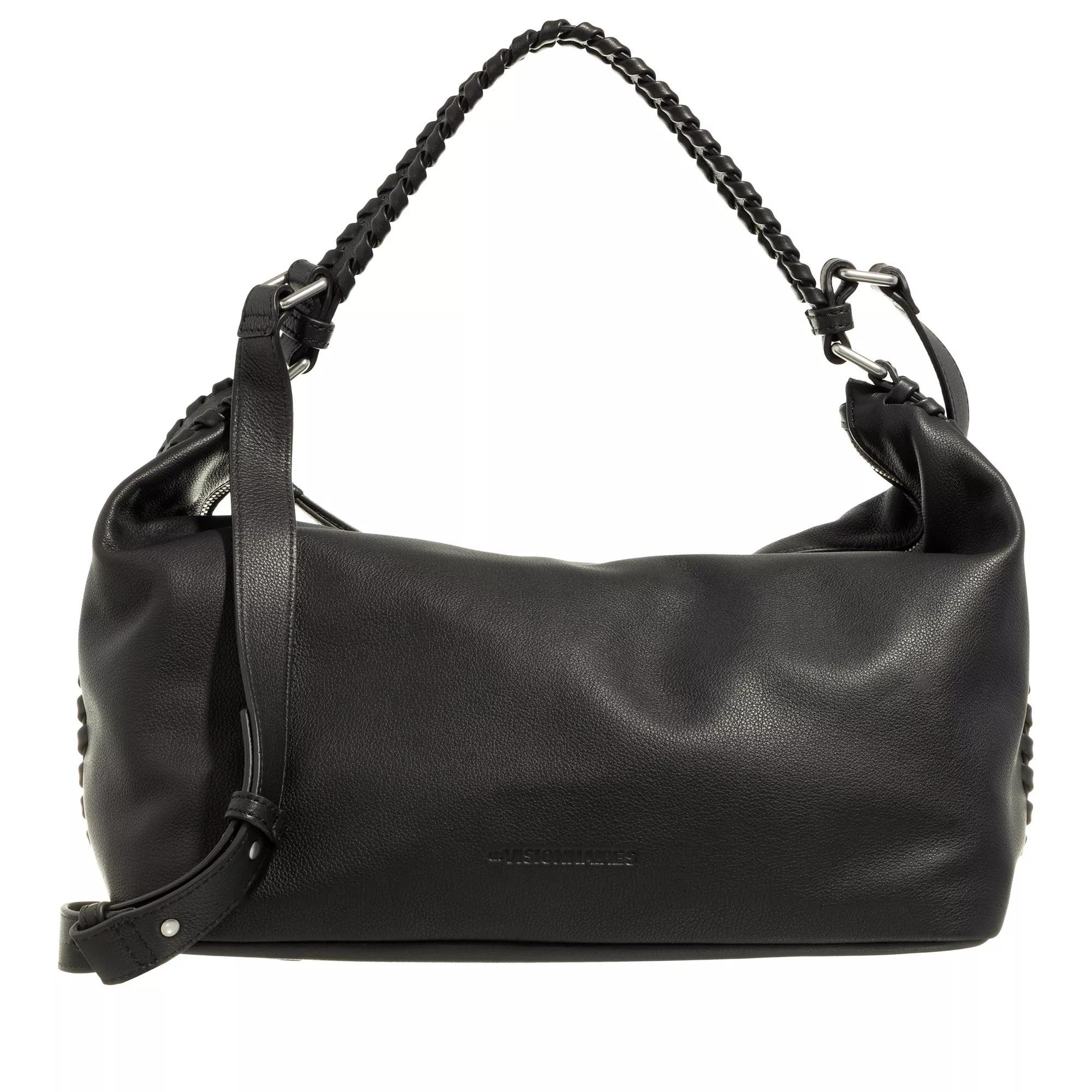 Les Visionnaires Schultertasche Elisa Lacing Black (keine Angabe, 1-tlg., keine Angabe)