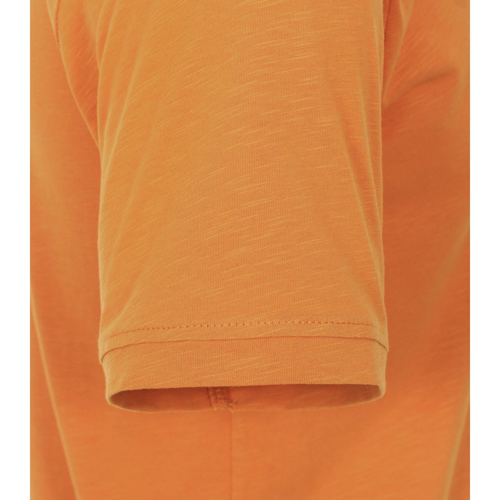 CASAMODA Herren Henley CasaModa orange Größen modisch Große Rundhalsshirt T-Shirt