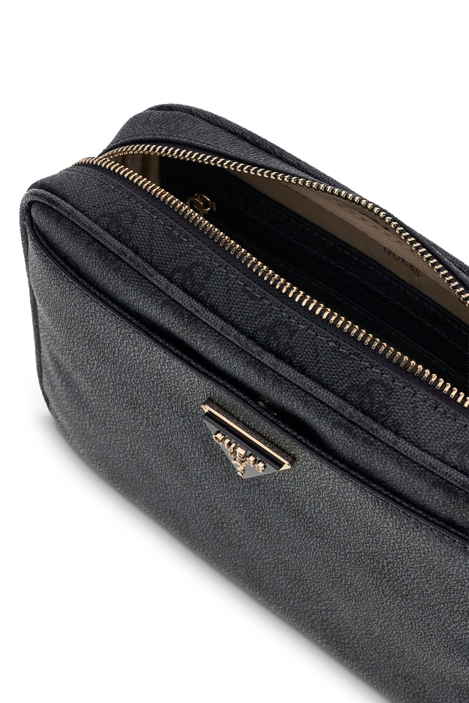 Guess Umhängetasche MERIDIAN II CAMERA BAG, Damen Umhängetasche, Schultertasche mit Logoprint – Bild 3 von 5