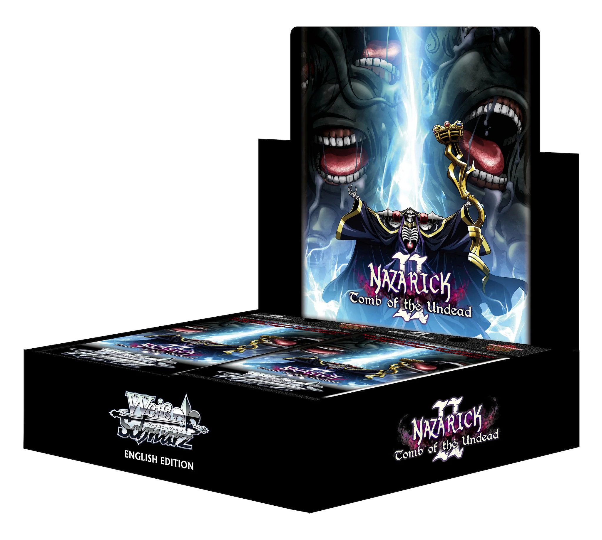 Sammelkarte Weiss Schwarz Dislay Booster Box: Nazarick - Tomb of the Undead Vol.2