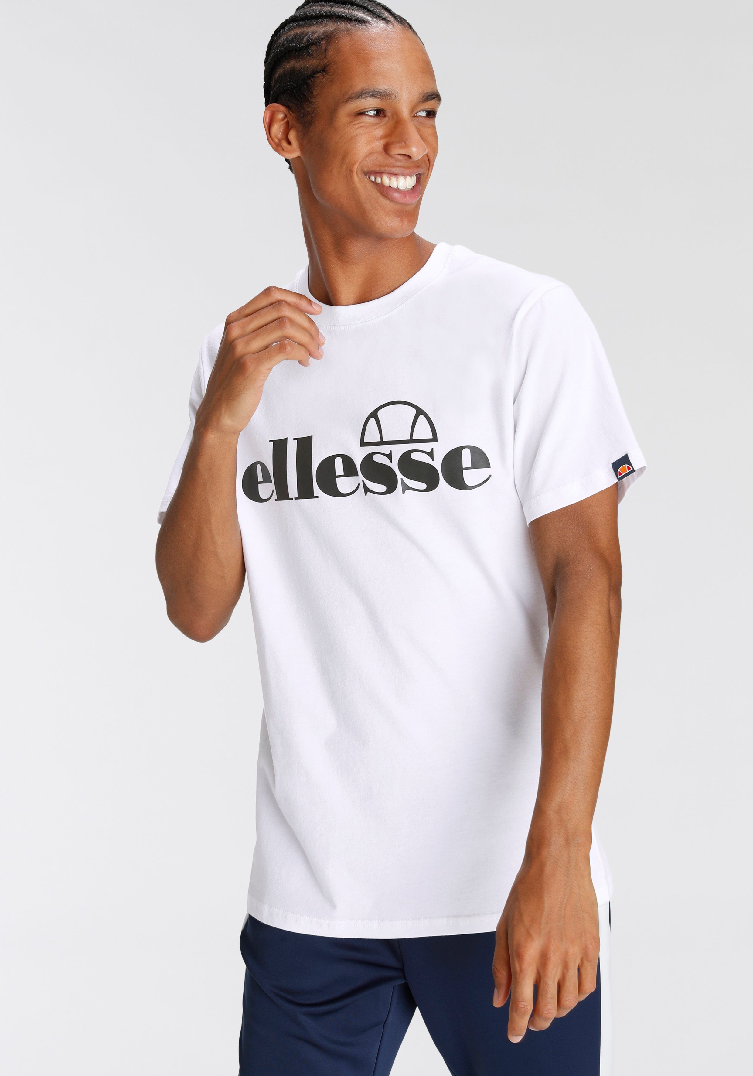 Ellesse FUENTI 2-tlg) T-Shirt (Packung, SET weiß