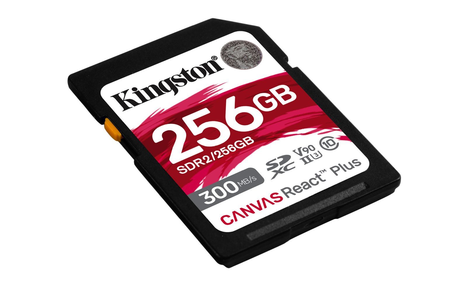 Kingston Technology 256GB Canvas React Plus SDXC UHS-II 300R/260W U3 V90 for... Speicherkarte