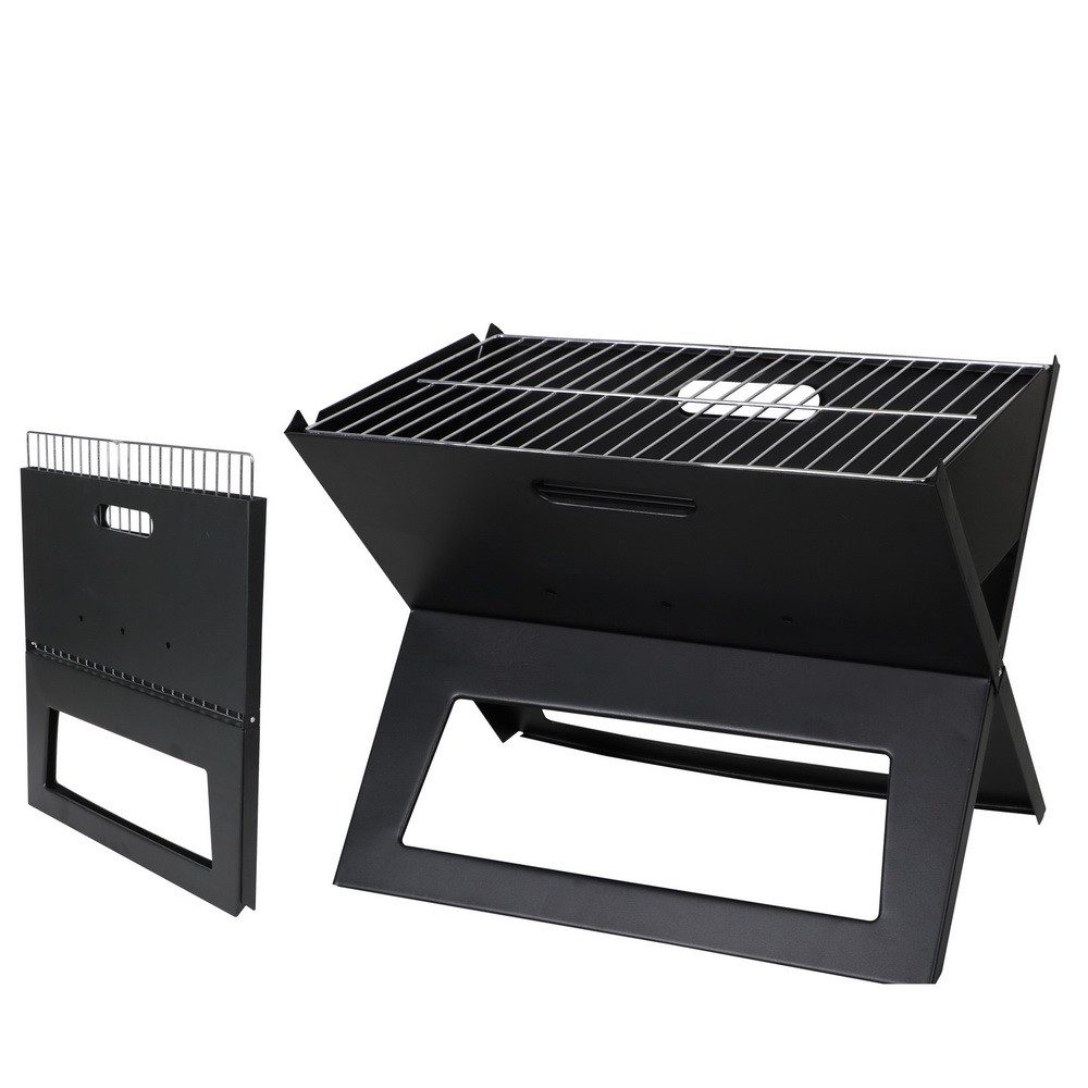 Urban Living Holzkohlegrill ELITE Barbeque Faltgrill Klappgrill Grill Koffergrill