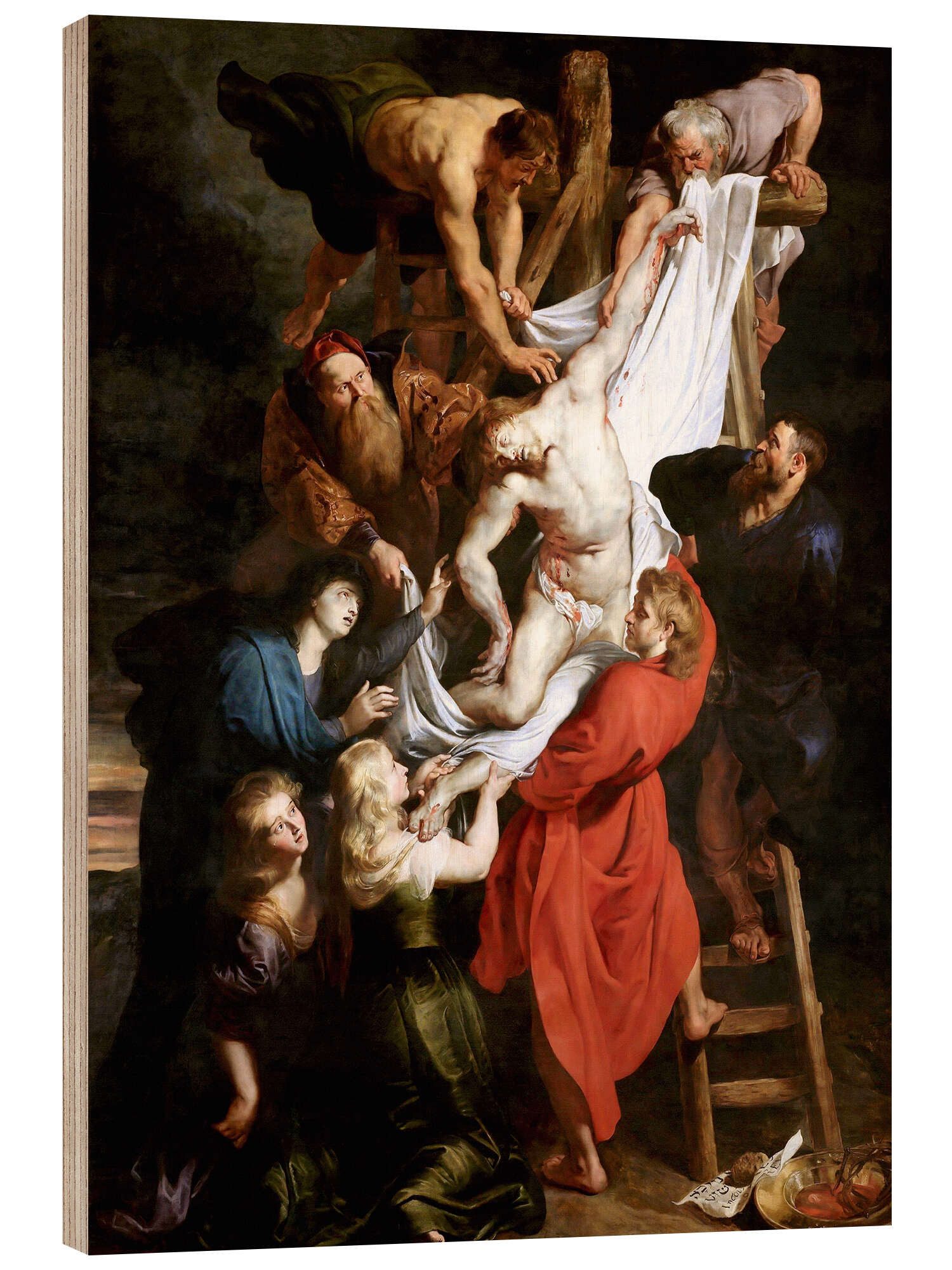 Holzbild Peter Paul Rubens