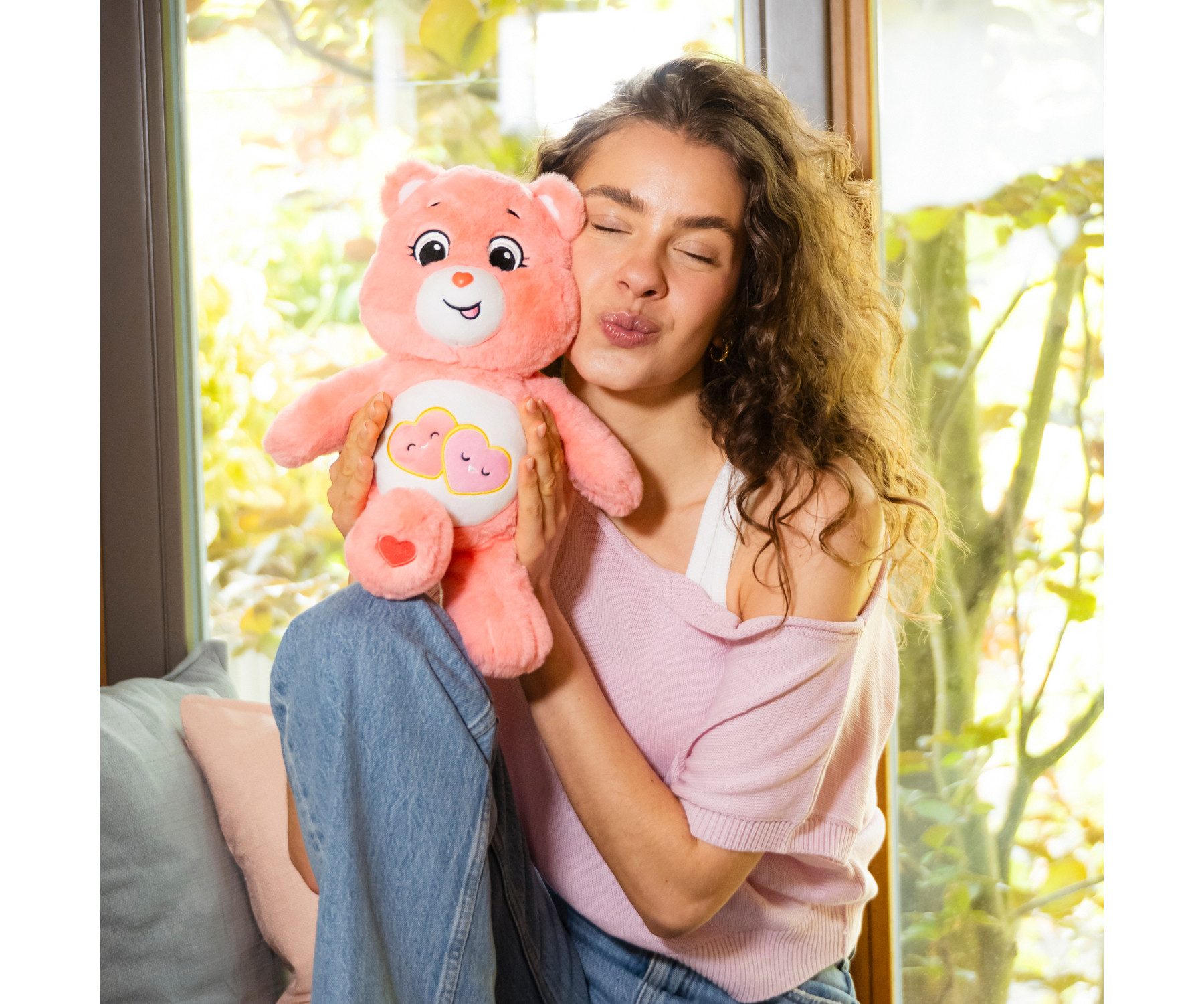 SIMBA Plüschfigur Care Bears - Love-A-Lot Bear, 35 cm