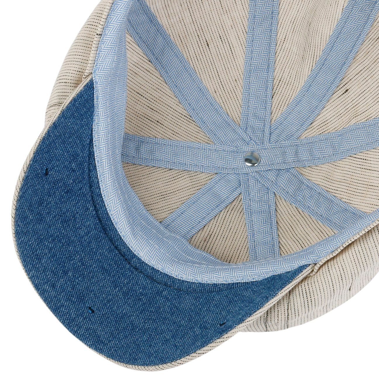Stetson Flat Cap (1-St) Schirmmütze mit Schirm, Made in the EU
