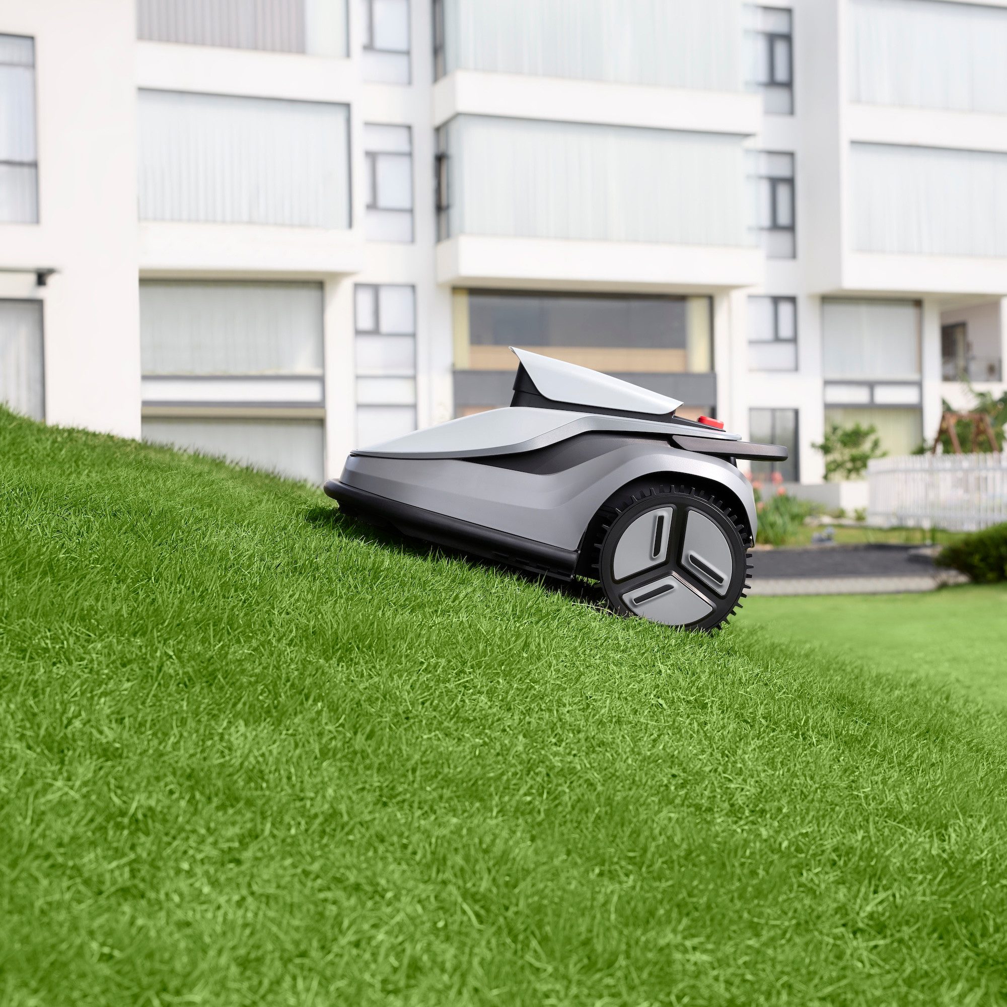 Interpick Terramow V1000 robotic lawnmower, mower without boundary wire, for lawns up to 1200 m²