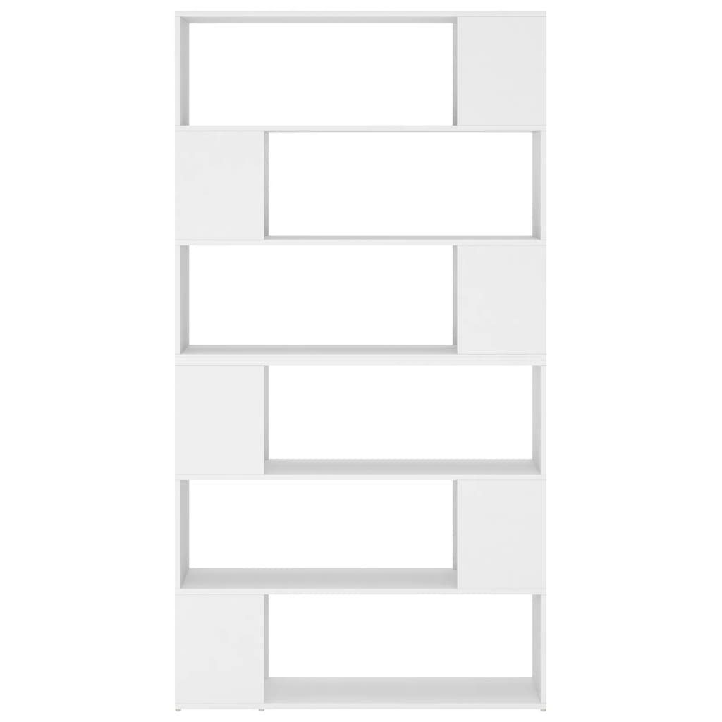 Weiß Raumteiler 100x24x188 furnicato cm Bücherregal