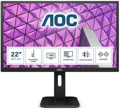 AOC AOC Monitor 22P1D LCD-Monitor (1.920 x 1.080 Pixel (16:9), 2 ms Reaktionszeit, TN Panel)