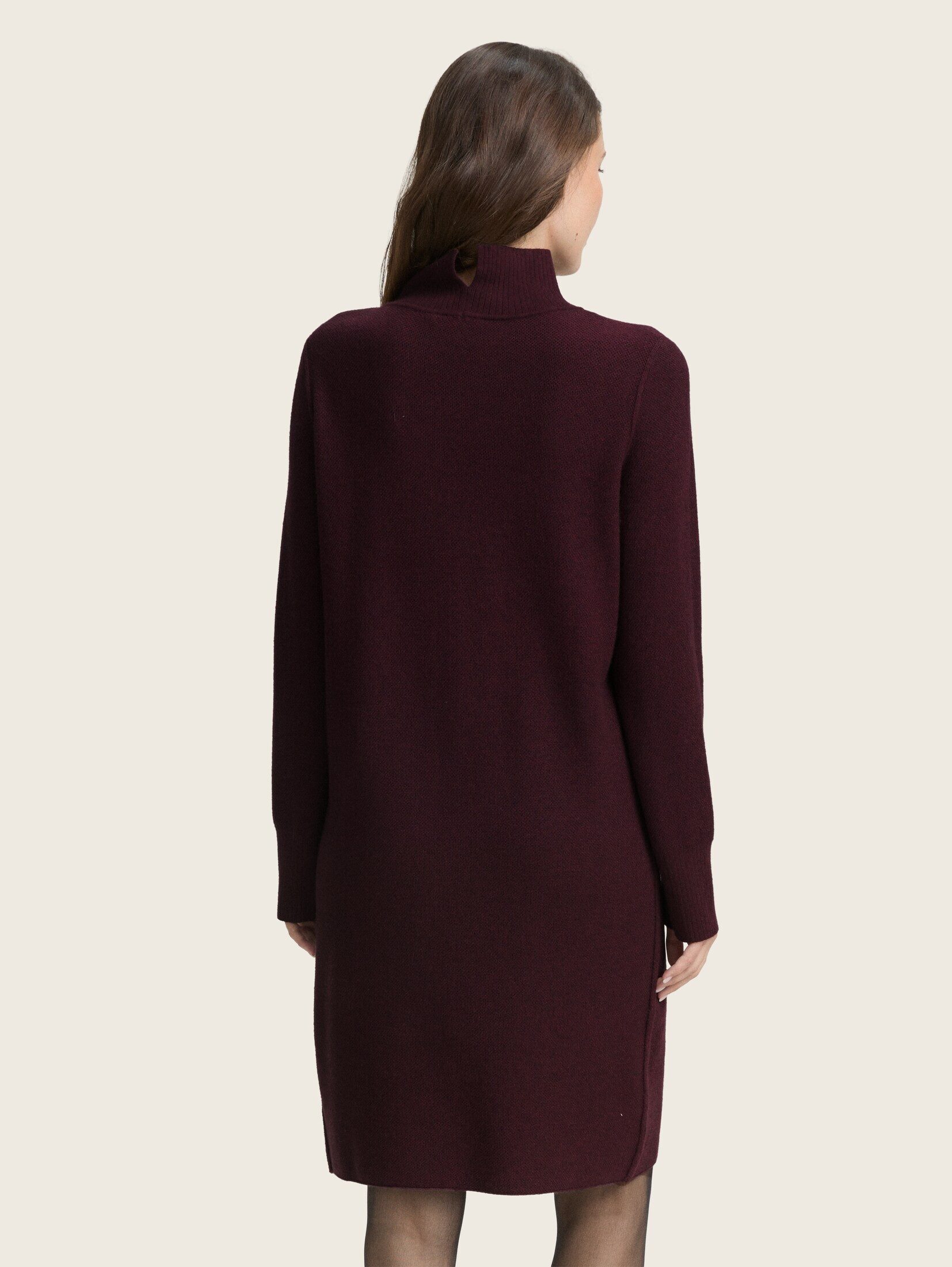 TOM TAILOR Sommerkleid Kleider & Jumpsuits Strickkleid mit Stehkragen