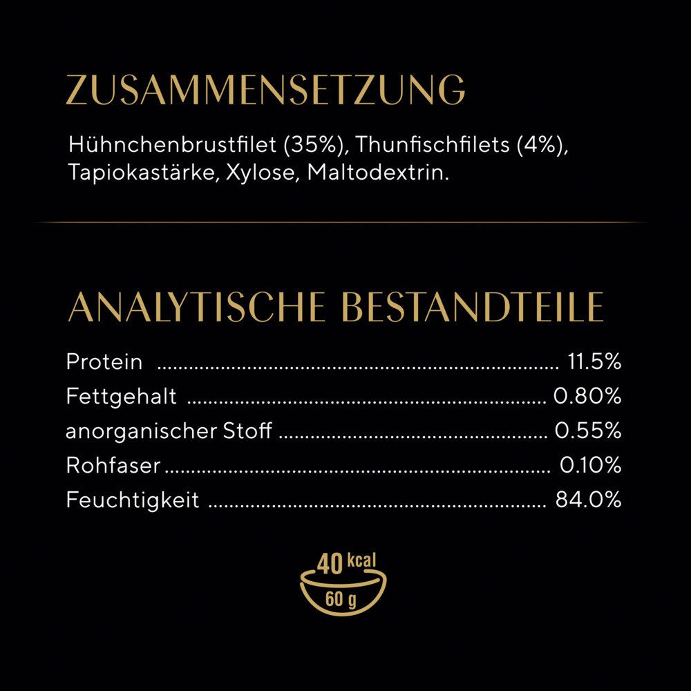 Sheba SHEBA® Schale Filets Huhn mit nachhaltigem Thunfisch 60g, für: Katze