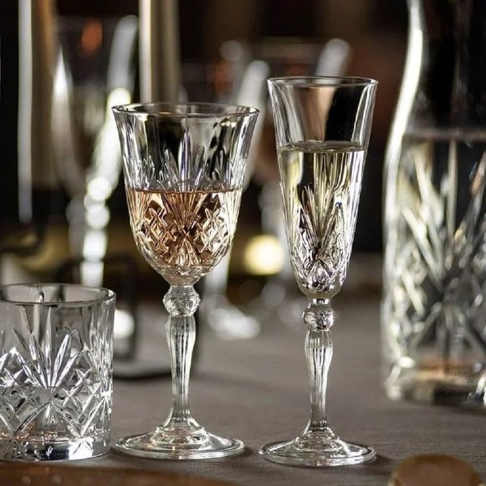 RCR Schnapsglas RCR Melodia Likörkelch 50 ml 6er Set, Kristallglas – Bild 4 von 4