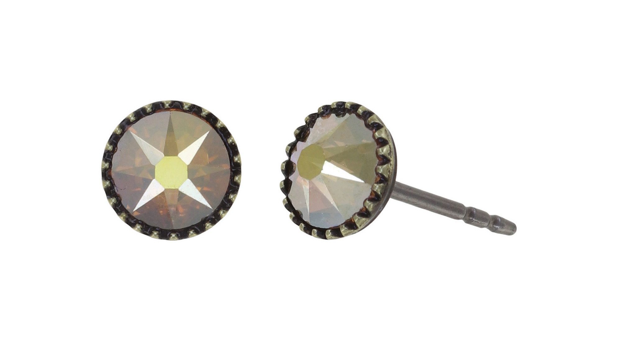 KONPLOTT Paar Ohrstecker Konplott: Ohrstecker Black Jack small - basics
