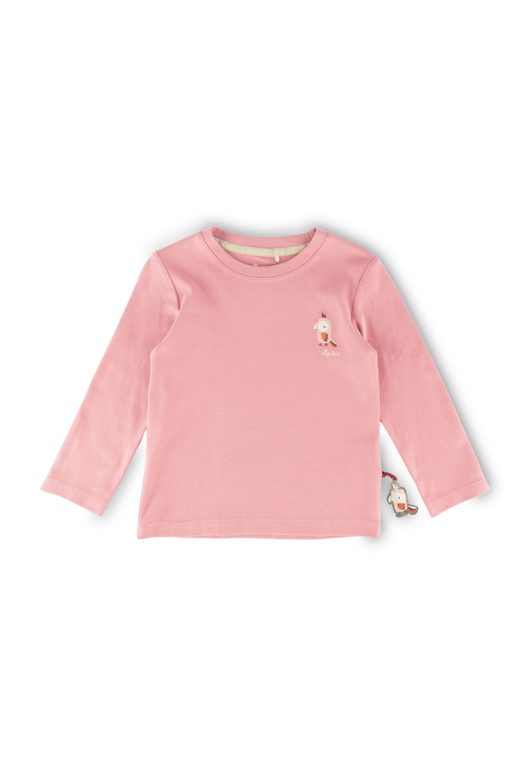 Langarmshirt Langarmshirt pink cockatoo für Kinder Mädchen