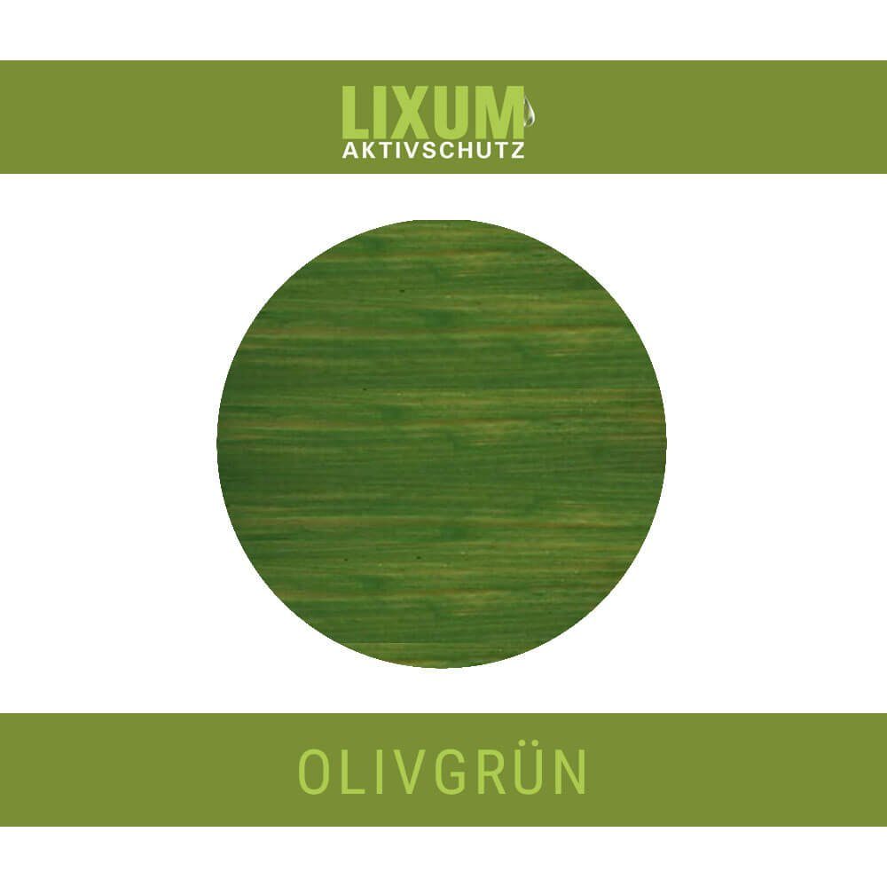 universell Olivgrün Holzschutzlasur Biologischer Hartholzschutz LIXUM Holzschutz LIXUM