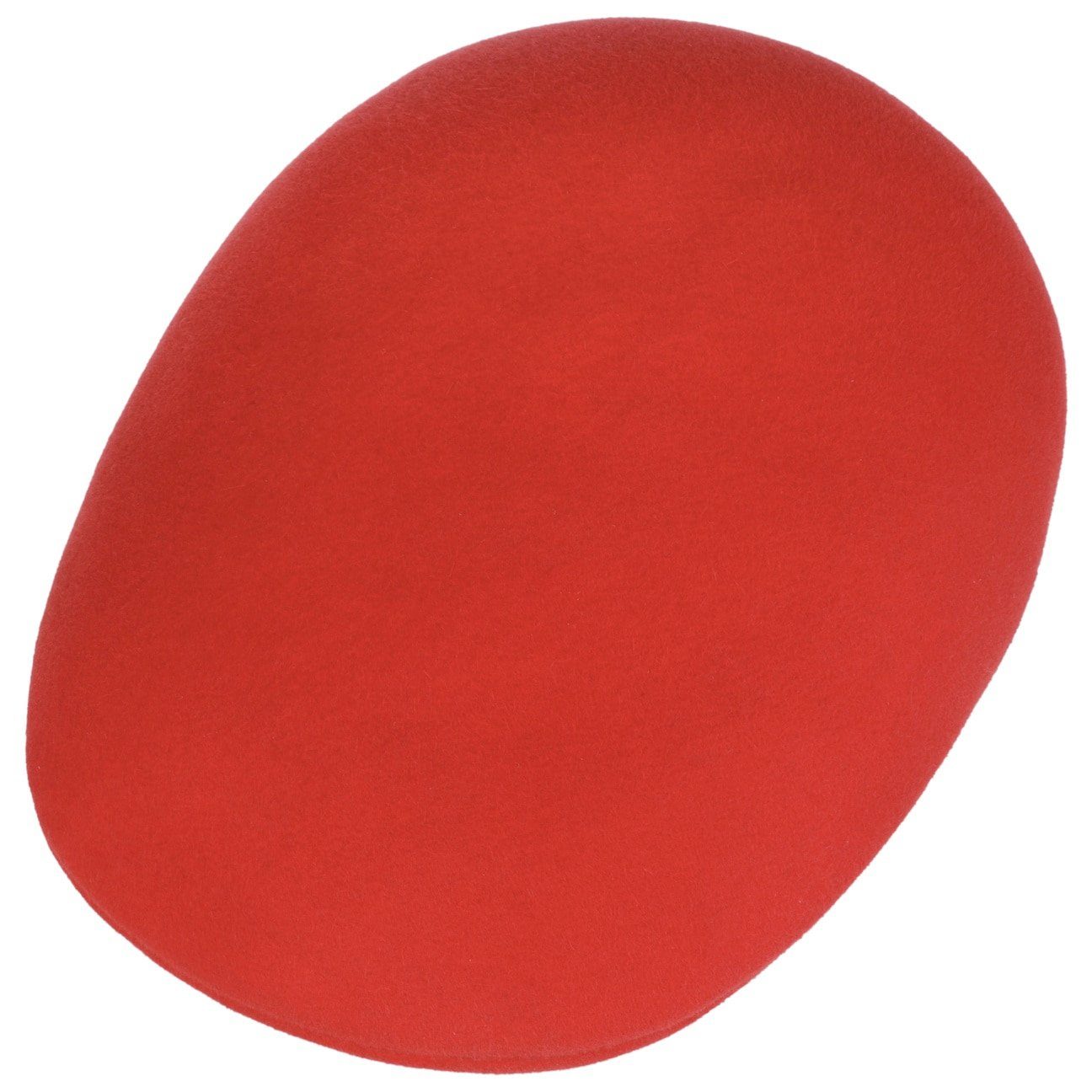 Borsalino Flat Cap (1-St) Flatcap mit Schirm, Made in Italy