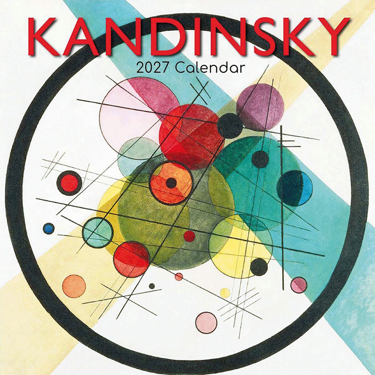 Wandkalender Kandinsky – Wassily Kandinsky 2027 – 16-Monatskalender: Original Gi