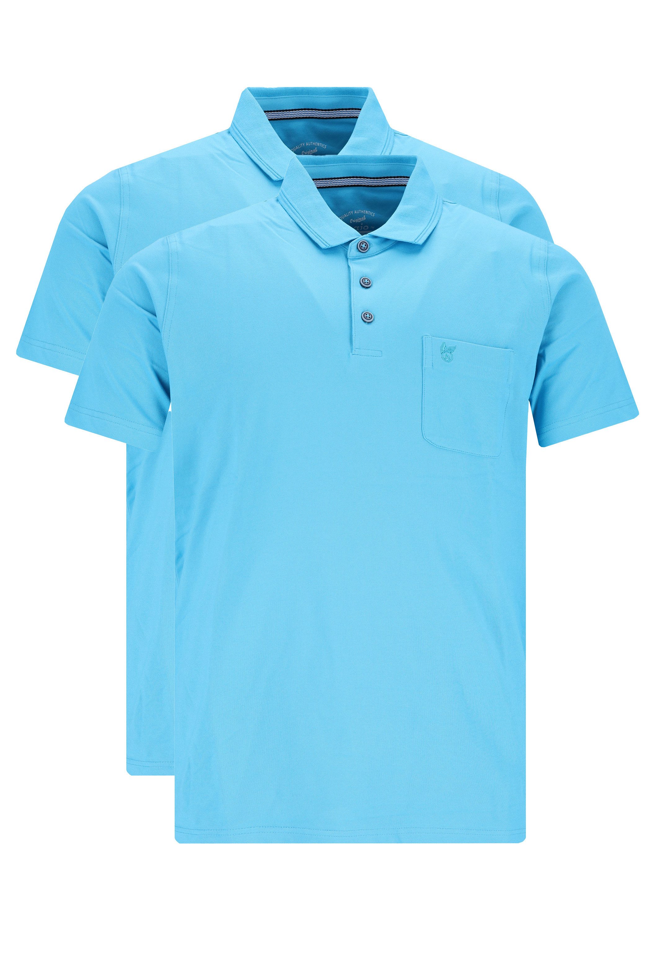 Hajo Poloshirt 2er Pack Pique (Spar-Set, günstig online kaufen