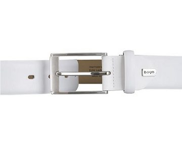 LLOYD Men’s Belts Ledergürtel LLOYD-Herren-Ledergürtel 35 mm weiß
