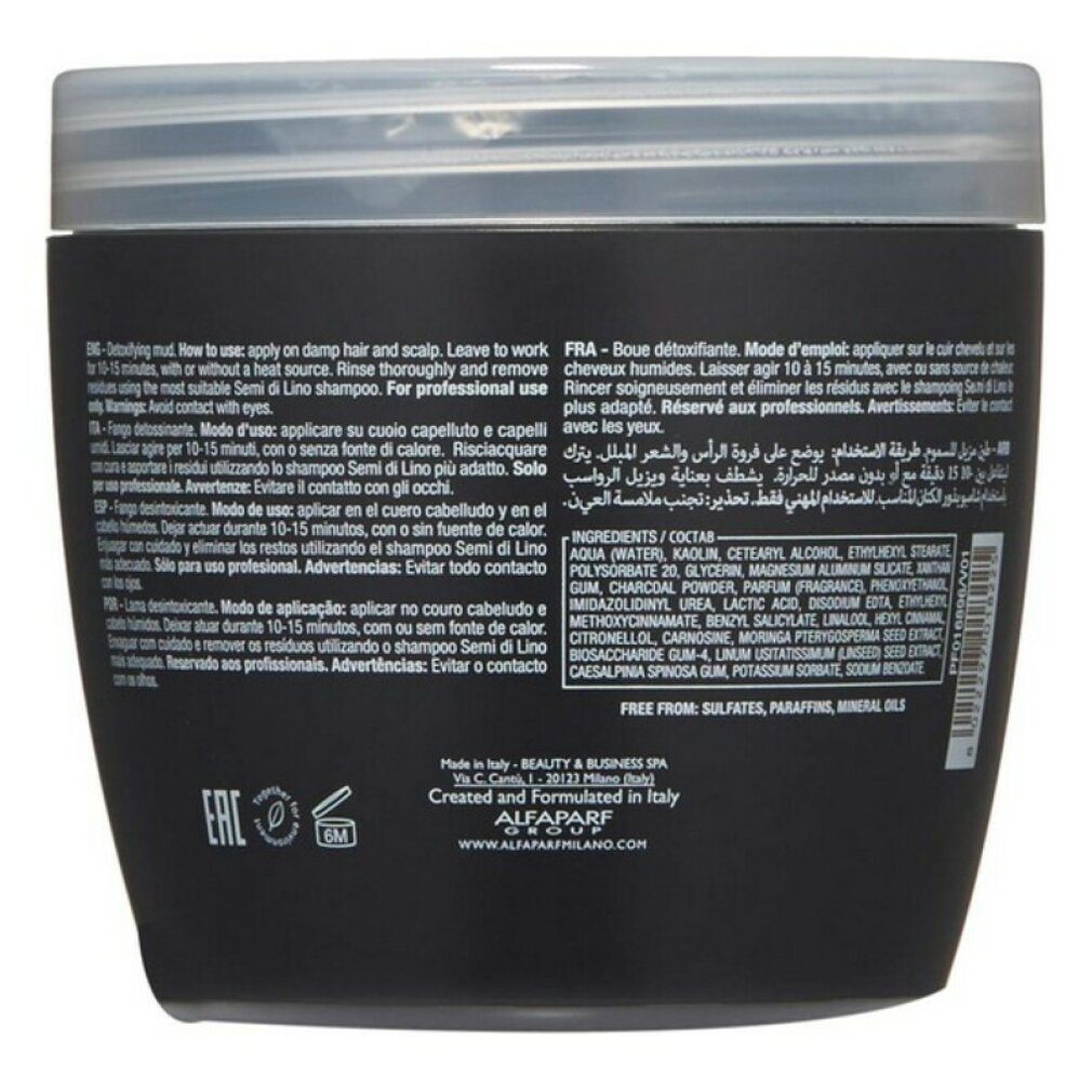 Alfaparf Haarkur Semi Di Lino Detoxifying Mud