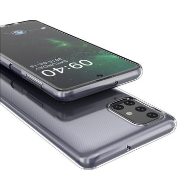 CoverKingz Handyhülle Hülle für Samsung Galaxy M51 Handyhülle Silikon Cover Case Tasche
