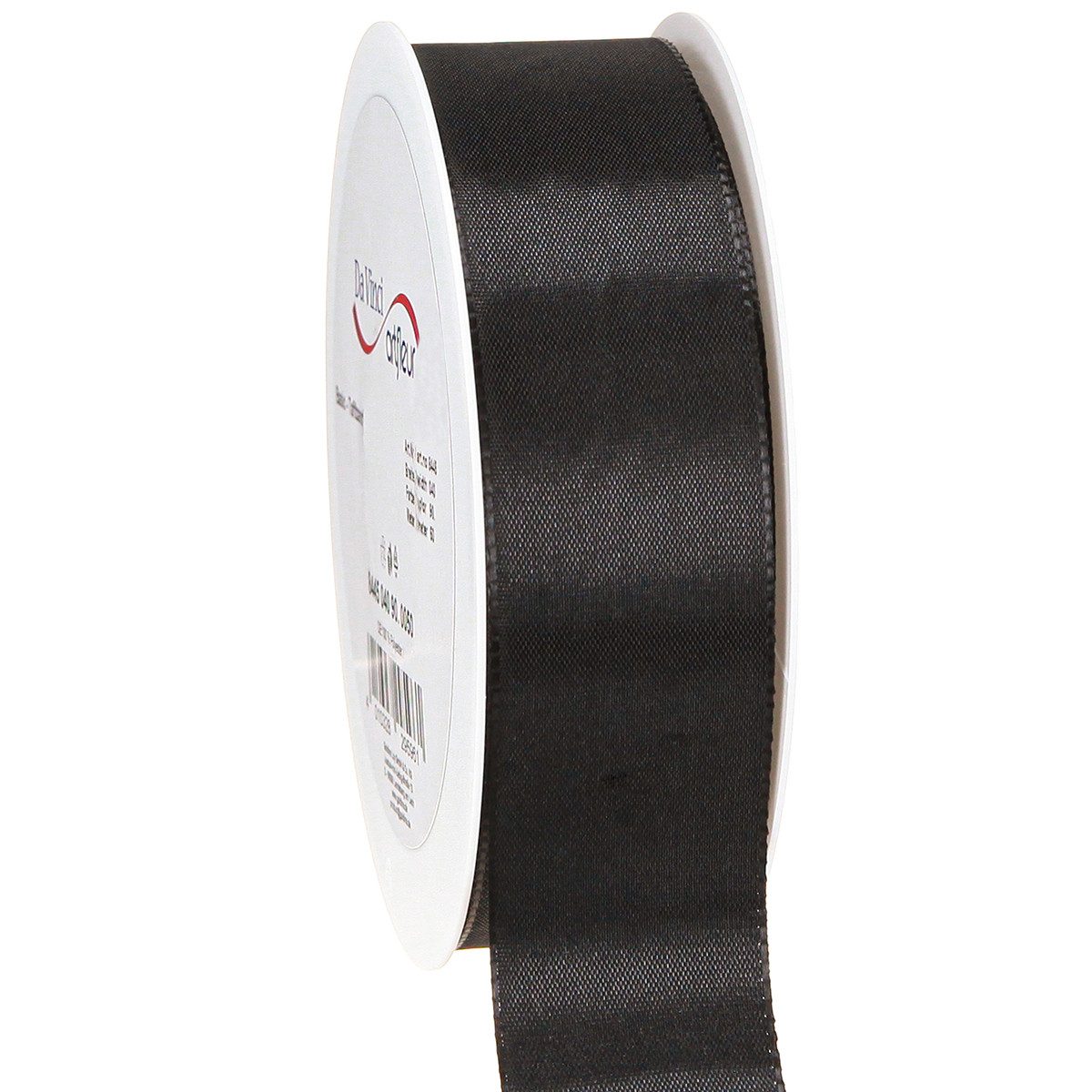 Dekoband Geschenkband Schwarz 40mm 50m Dekoband Trauerflor edel elegant