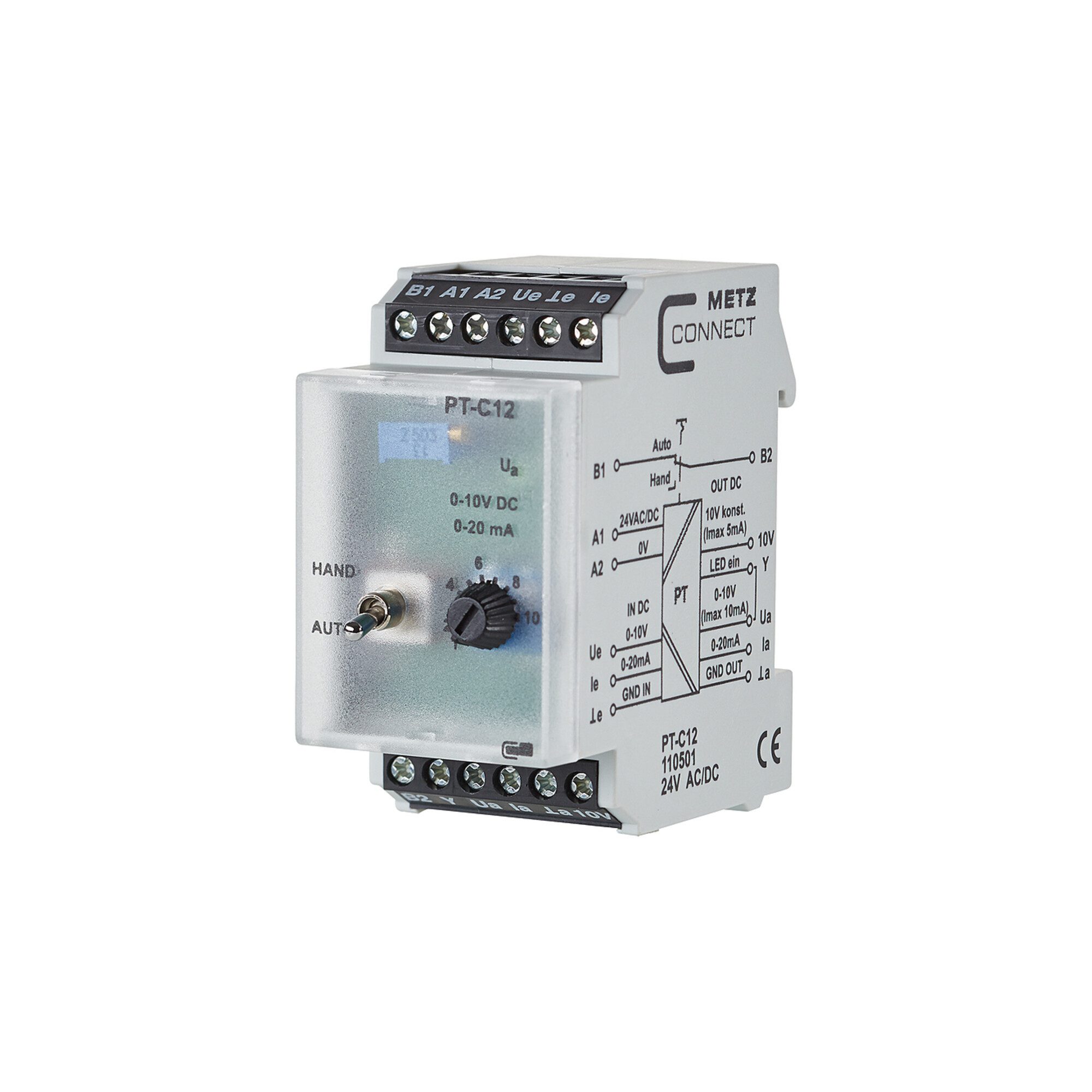 BTR BTR NETCOM Schnittstellenmodul PT-C12 24VAC/DC Steckdosenleiste