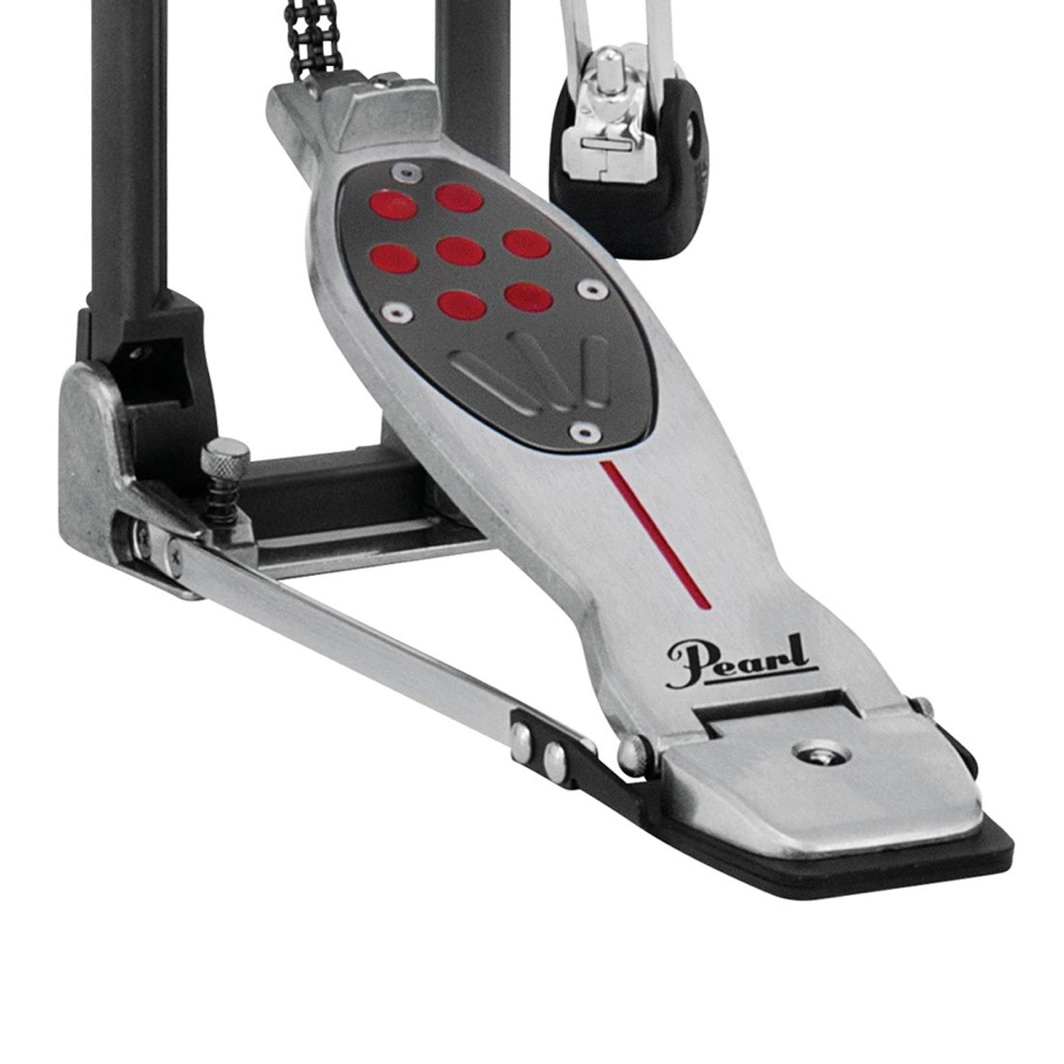 Pearl Drums Schlagzeug Pearl H-2050 Eliminator Redline HiHat Stativ,Zwei Standfüße mit Dornen, Powershifter-Feature, Austauschbare Cams