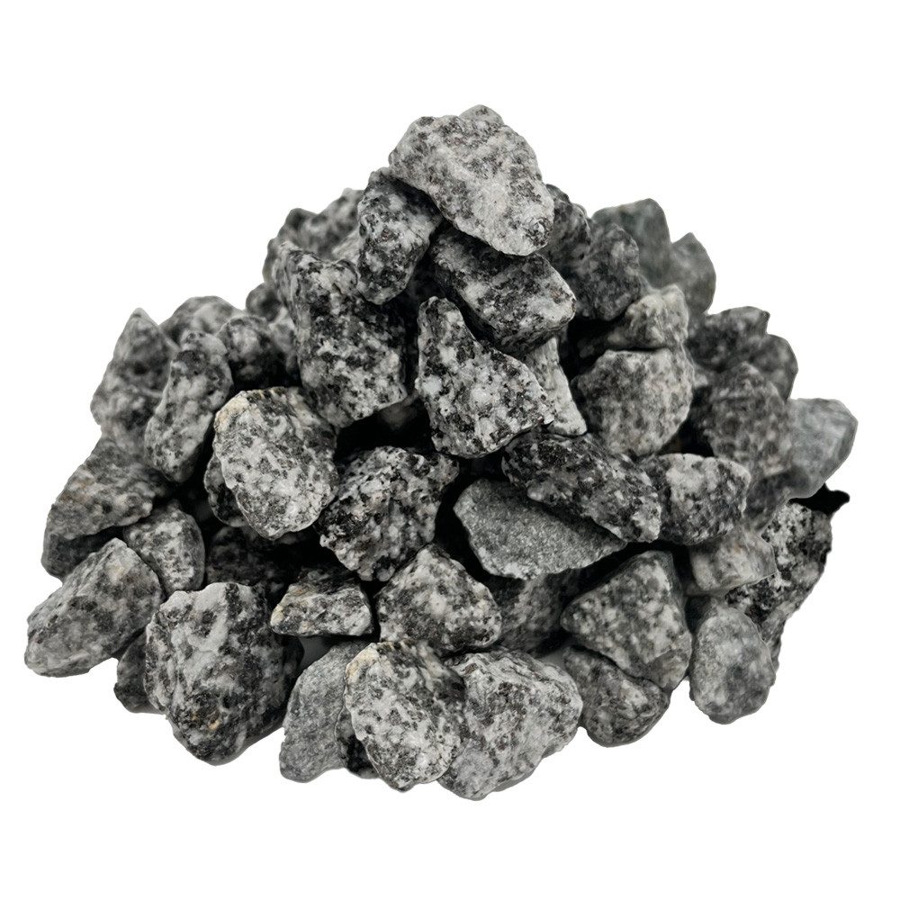 Hoyo Technology GmbH Zierkies Granitsplitt 16-22 mm, 20 kg, Ziersplit für Garten, Wege und Beete