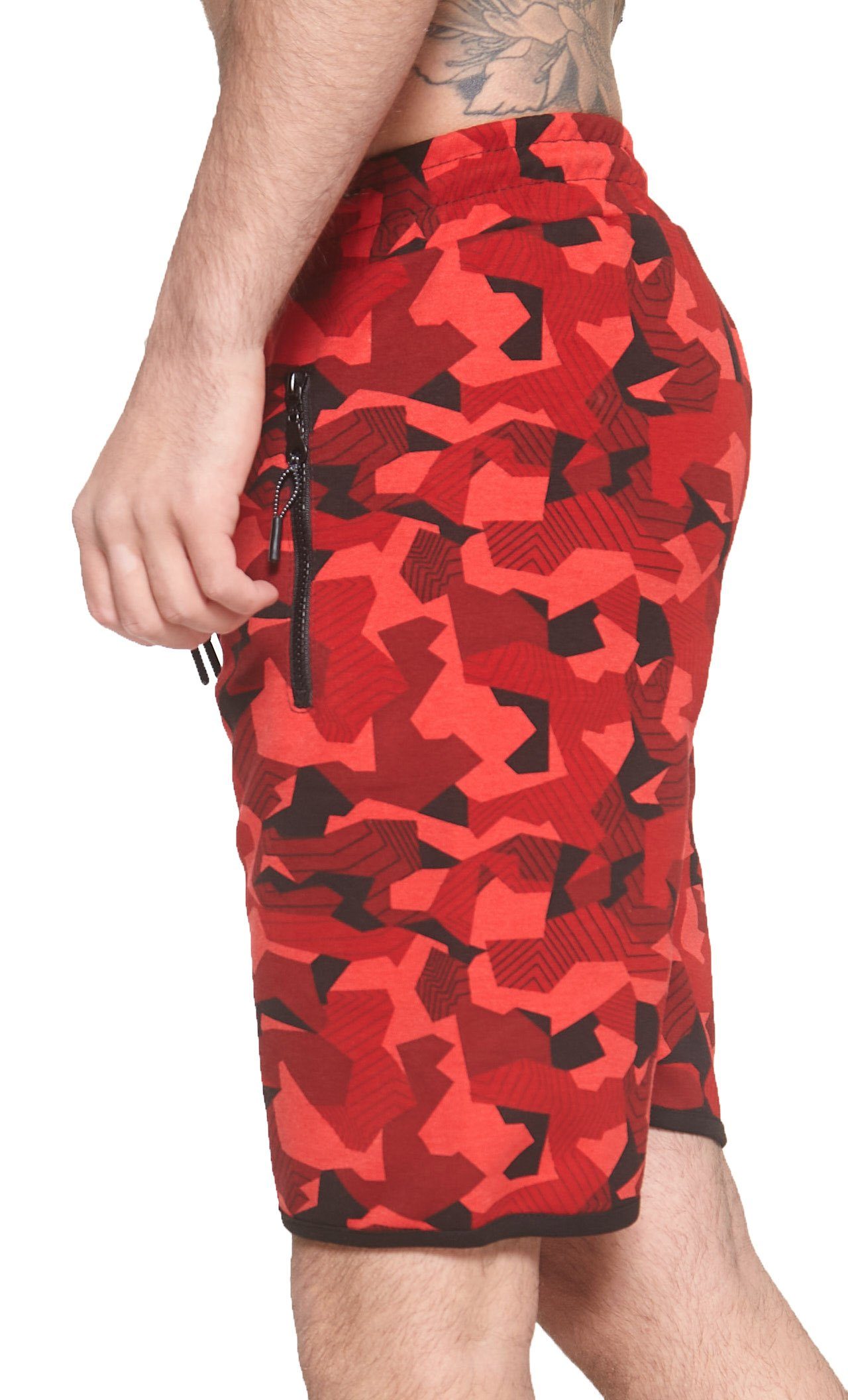 BLACK FRIDAY - John Kayna Shorts »Herren Jogging Hose Jogger Streetwear  Camouflage« (Kurze Hose Bermudas Sweatpants, 1-tlg., im modischem Design)  Fitness Freizeit Casual kaufen | OTTO