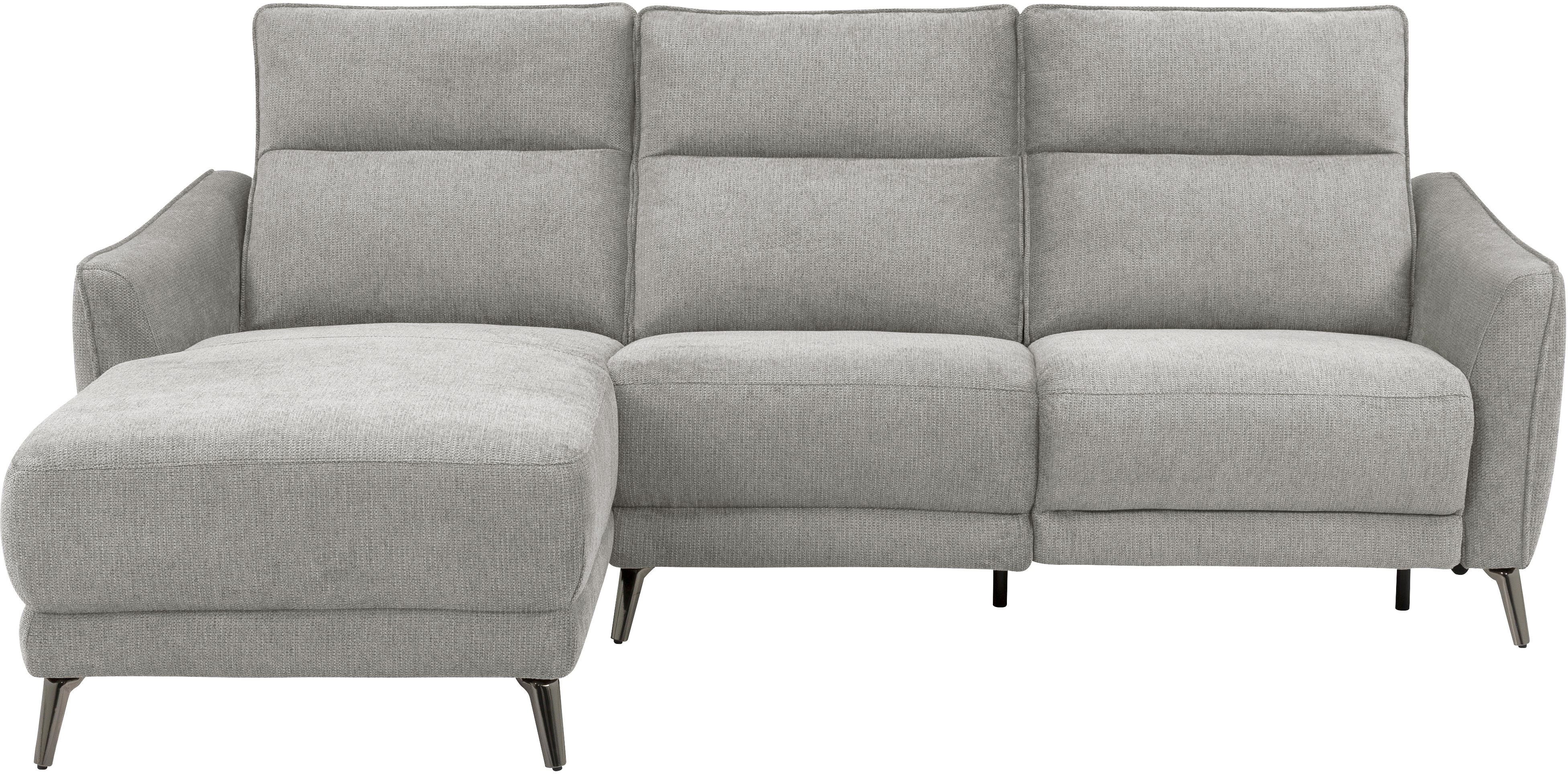 INOSIGN Ecksofa TAYLER 3-Sitzer, L-Form (Breite 239cm), elektr. Relaxfunkti günstig online kaufen
