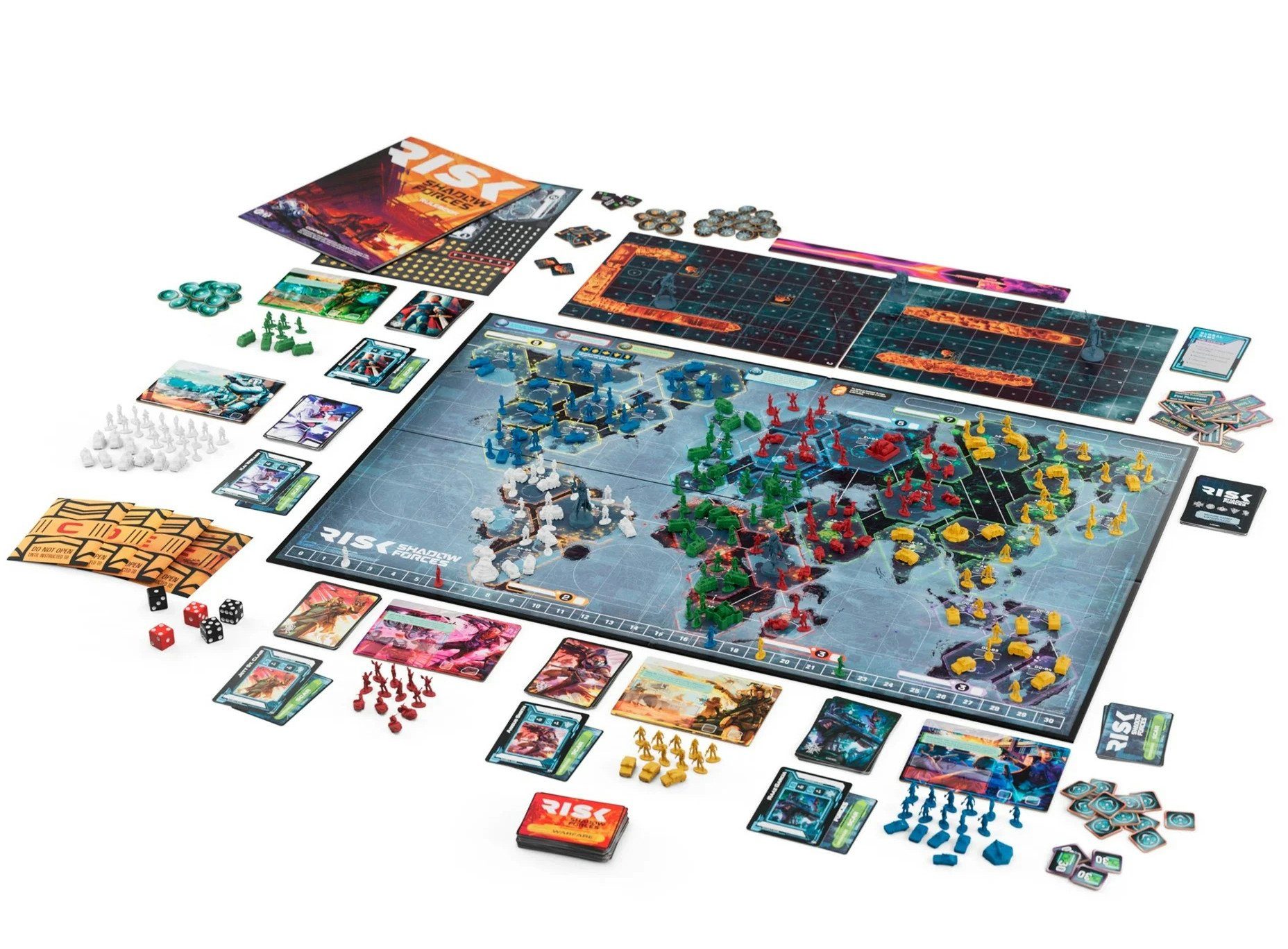 Hasbro Spiel Risiko Shadow Forces, Brettspiel, Legacy Spiel