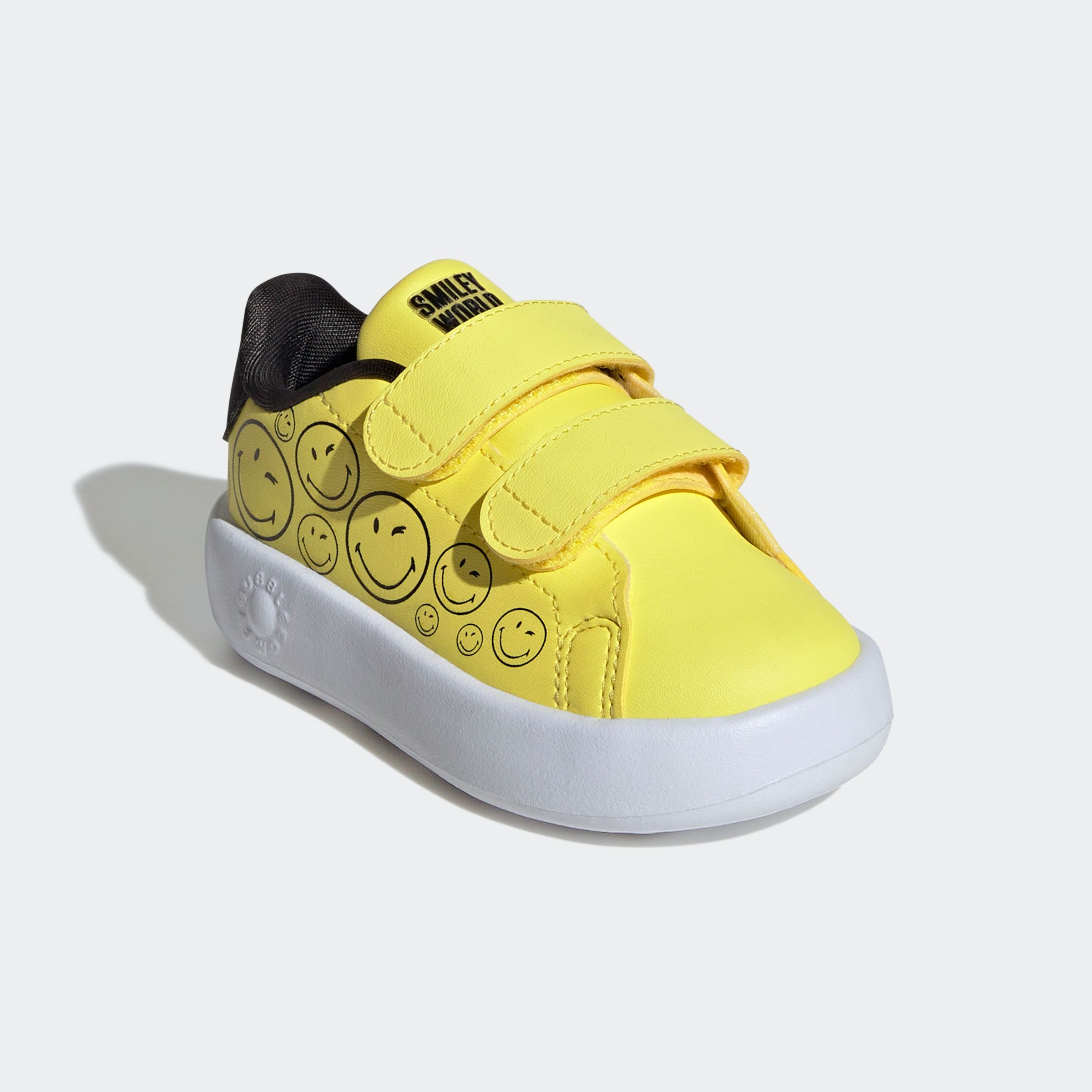adidas Sportswear ADVANTAGE SMILEY CF I Klettschuh Design auf den Spuren des adidas Stan Smith, für Kinder
