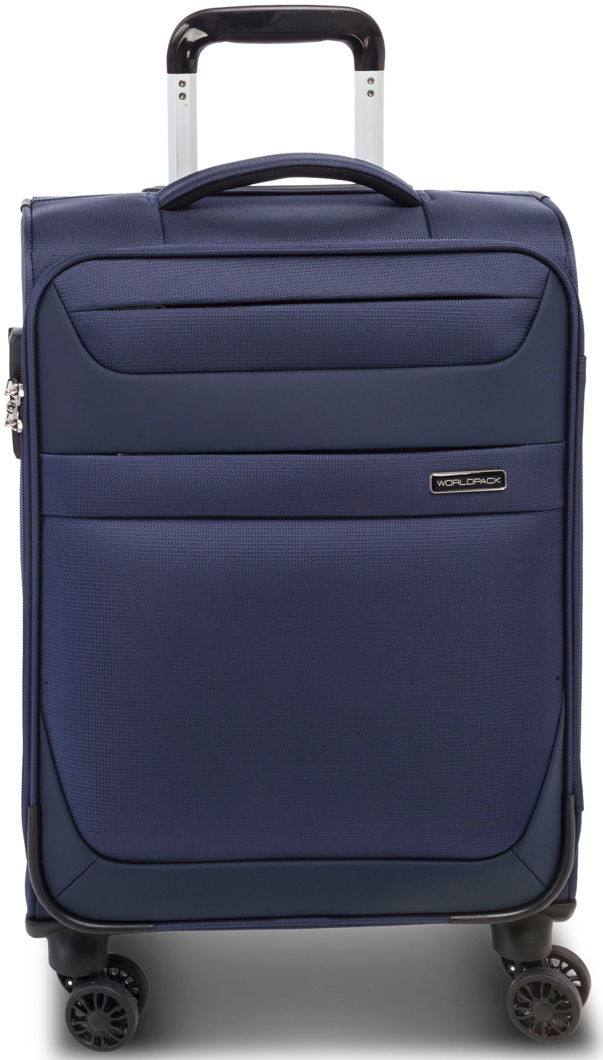 Dublin, (3 marineblau, Trolleyset 4 WORLDPACK Rollen, tlg)