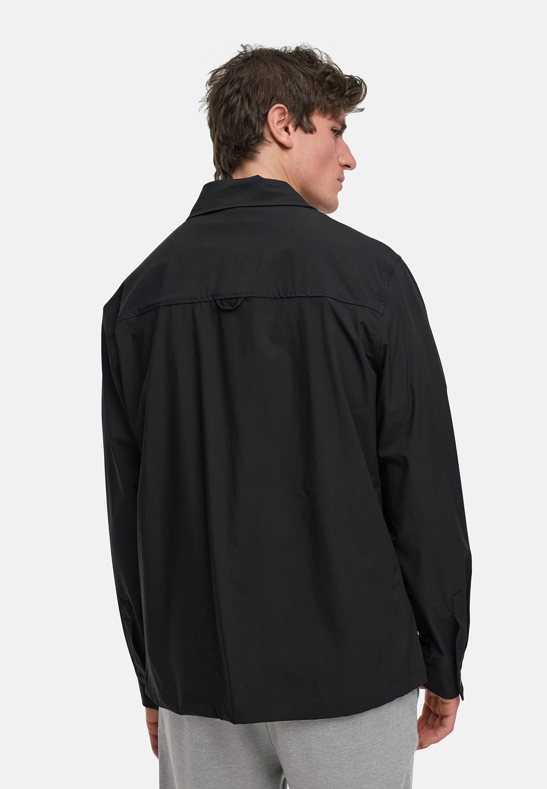Kronstadt Sommerjacke Herren KSBoleyn Übergangsjacke Herrenjacke Overshirt-Jacke mit Druckknöpfen