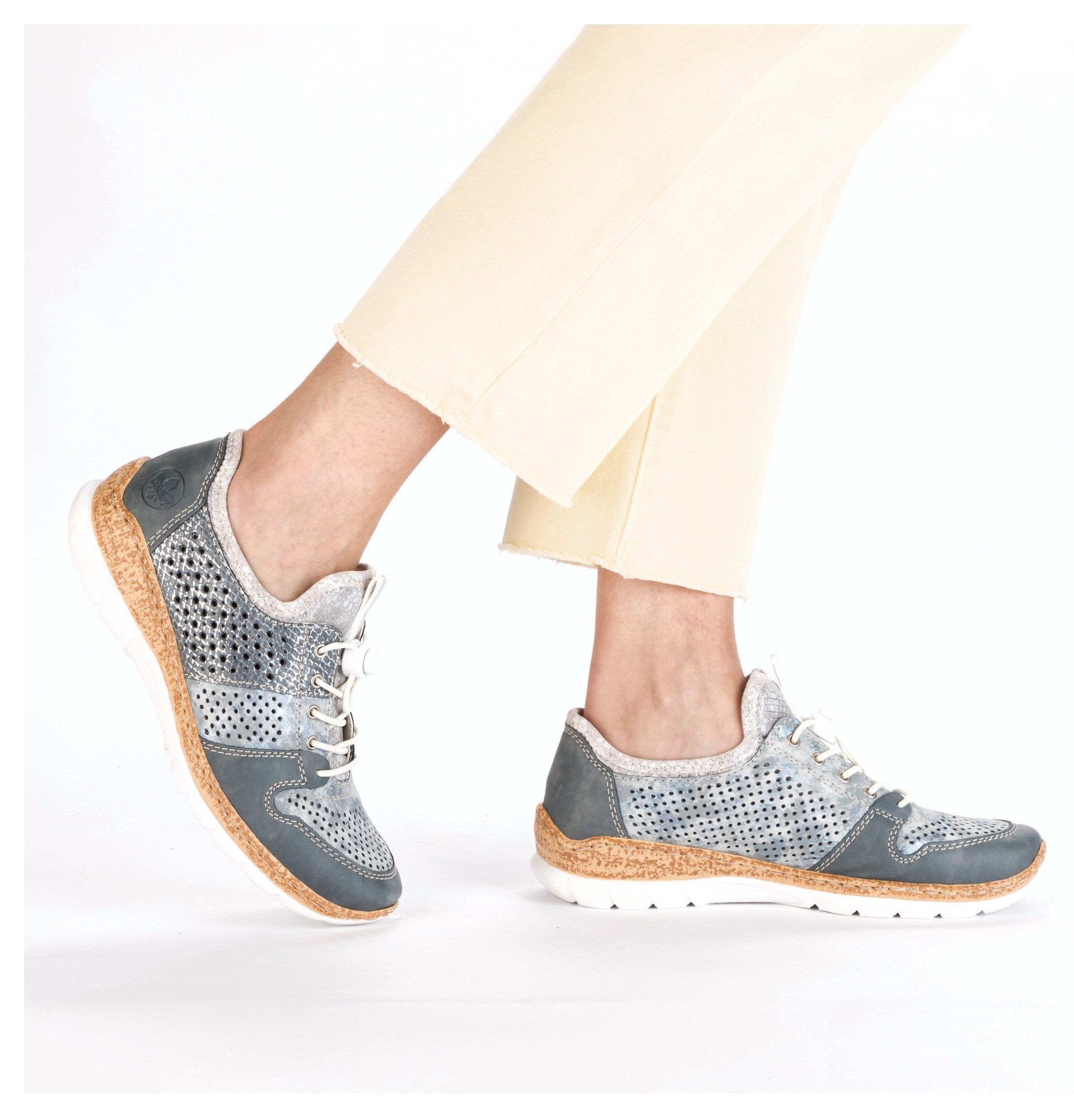 Rieker Slip-On Sneaker Slipper, Schlupfschuh mit MemoSoft-Ausstattung günstig online kaufen