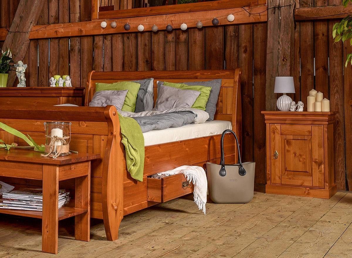 JVmoebel Schlafzimmer-Set Luxus Bett 2x Nachttisch 3tlg. Set Betten Doppelbett Schlafzimmer