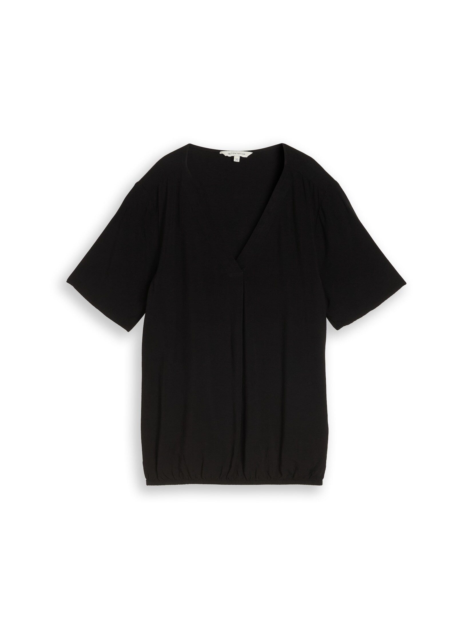 TOM TAILOR Kurzarmbluse Blusen & Shirts Bluse aus Viskose