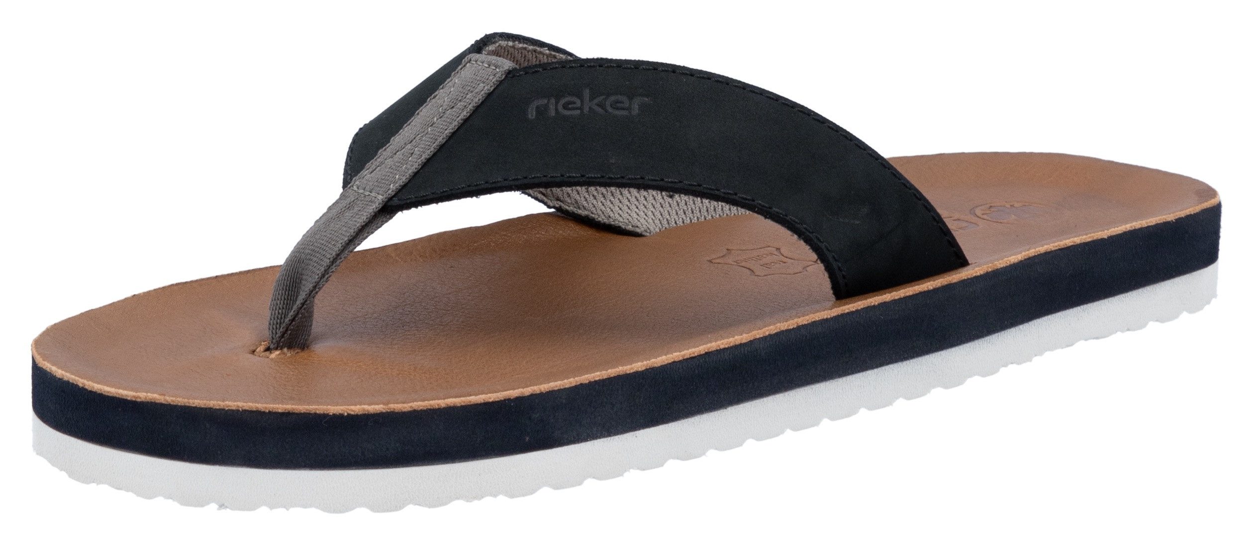 Rieker Zehentrenner, Sommerschuh, Strandschuh, Badeschuh, Poolslide mit Zeh günstig online kaufen