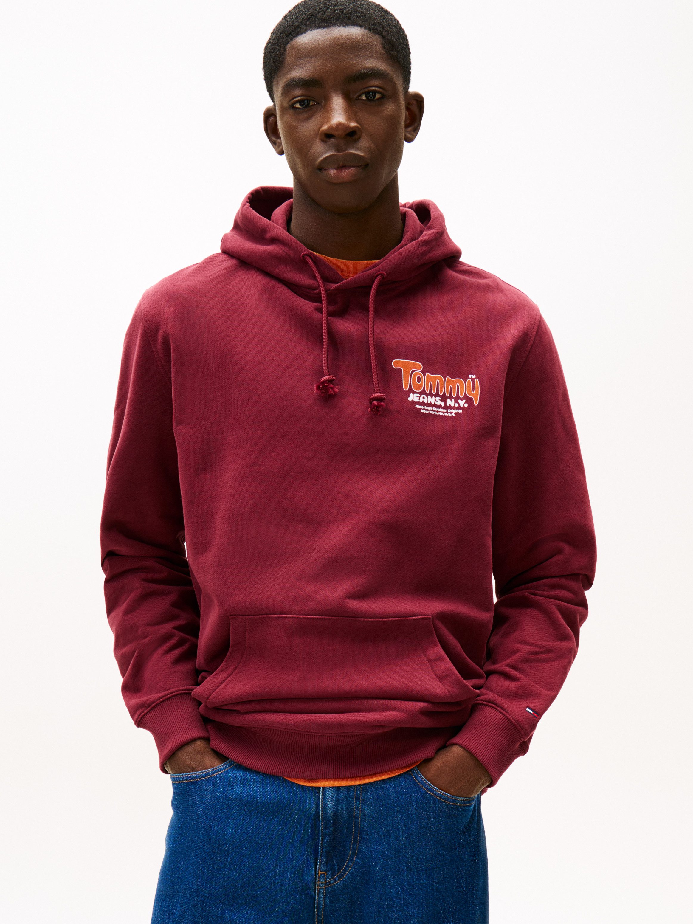 Tommy Jeans Kapuzensweatshirt FONT PLAY HOODIE günstig online kaufen