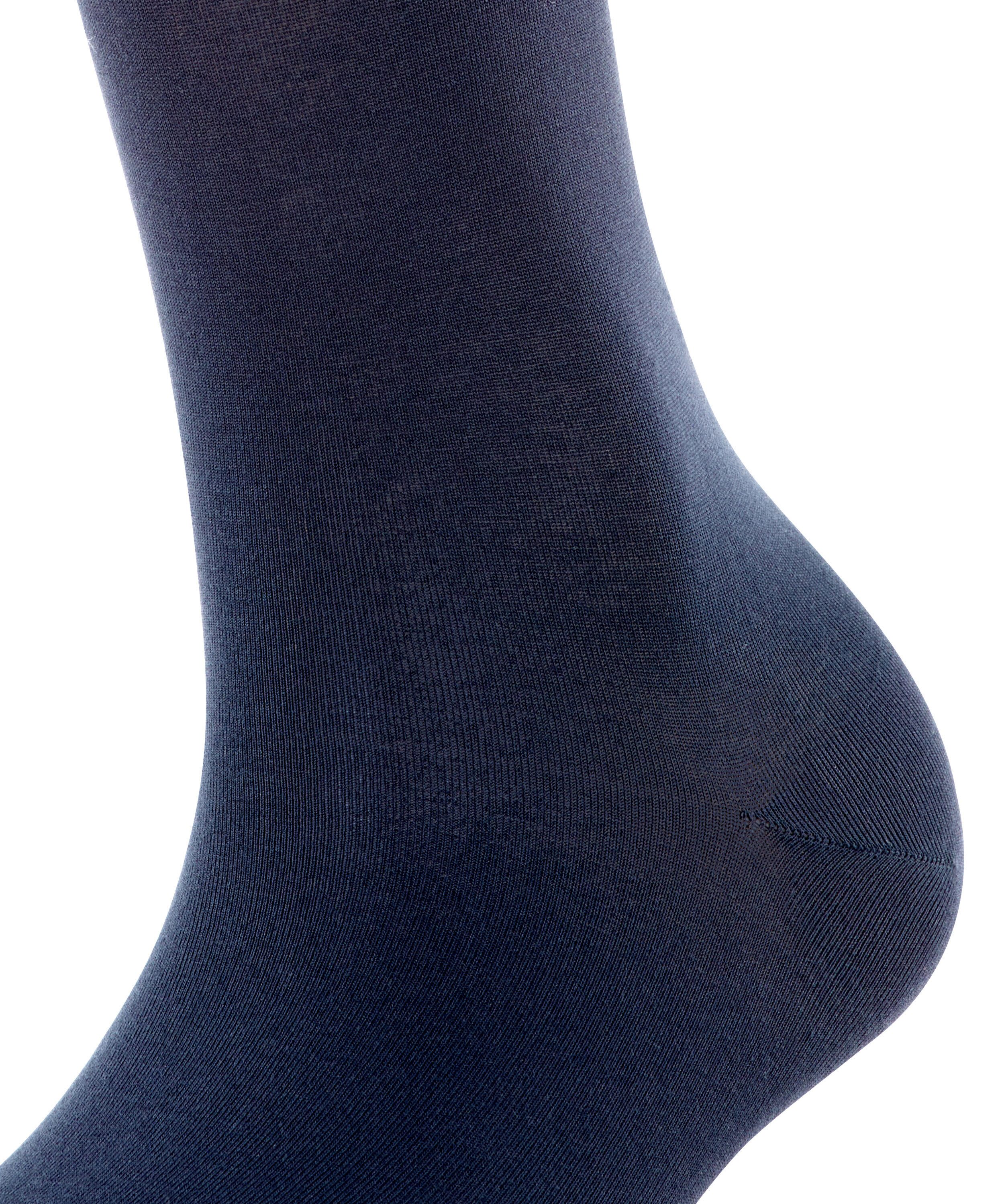 FALKE Kniestrümpfe Cotton Touch weicher Komfortbund, druckfreier Sitz, atmungsaktiv