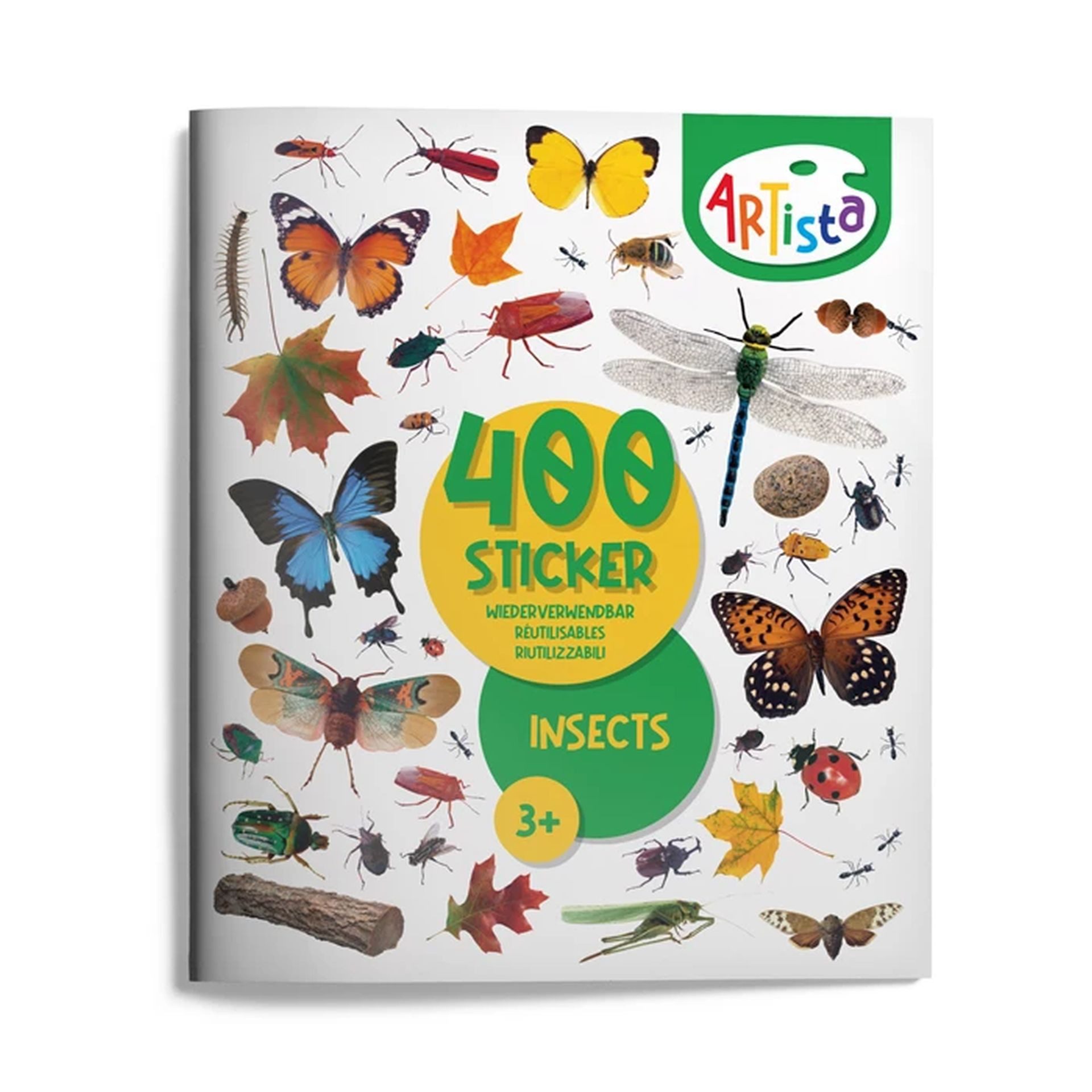 ARTISTA Stickerbuch Stickerbuch Insekten (MQ3)