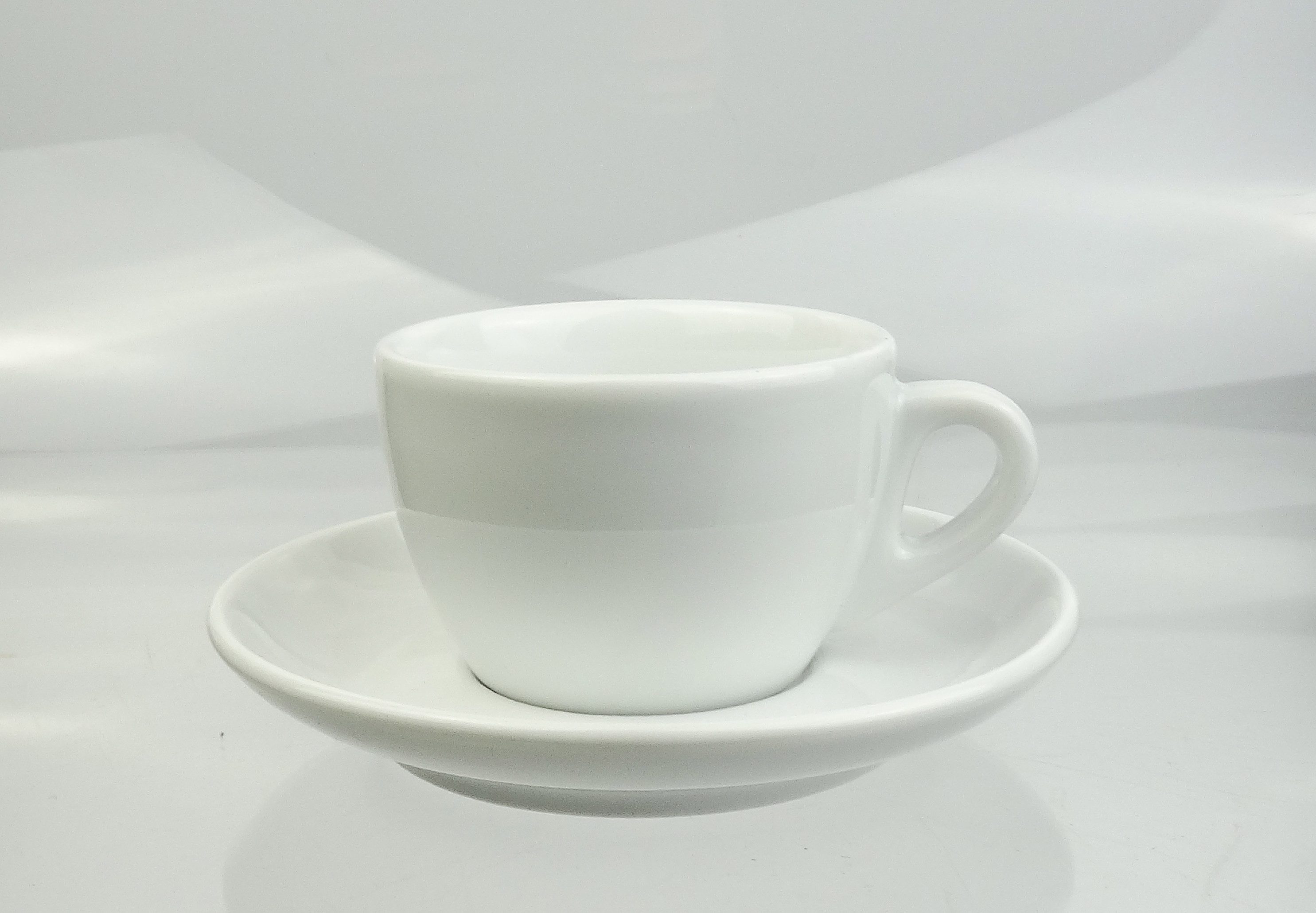 Ancap Cappuccinotasse dickwandig, klein, Made in Italy, Porzellan