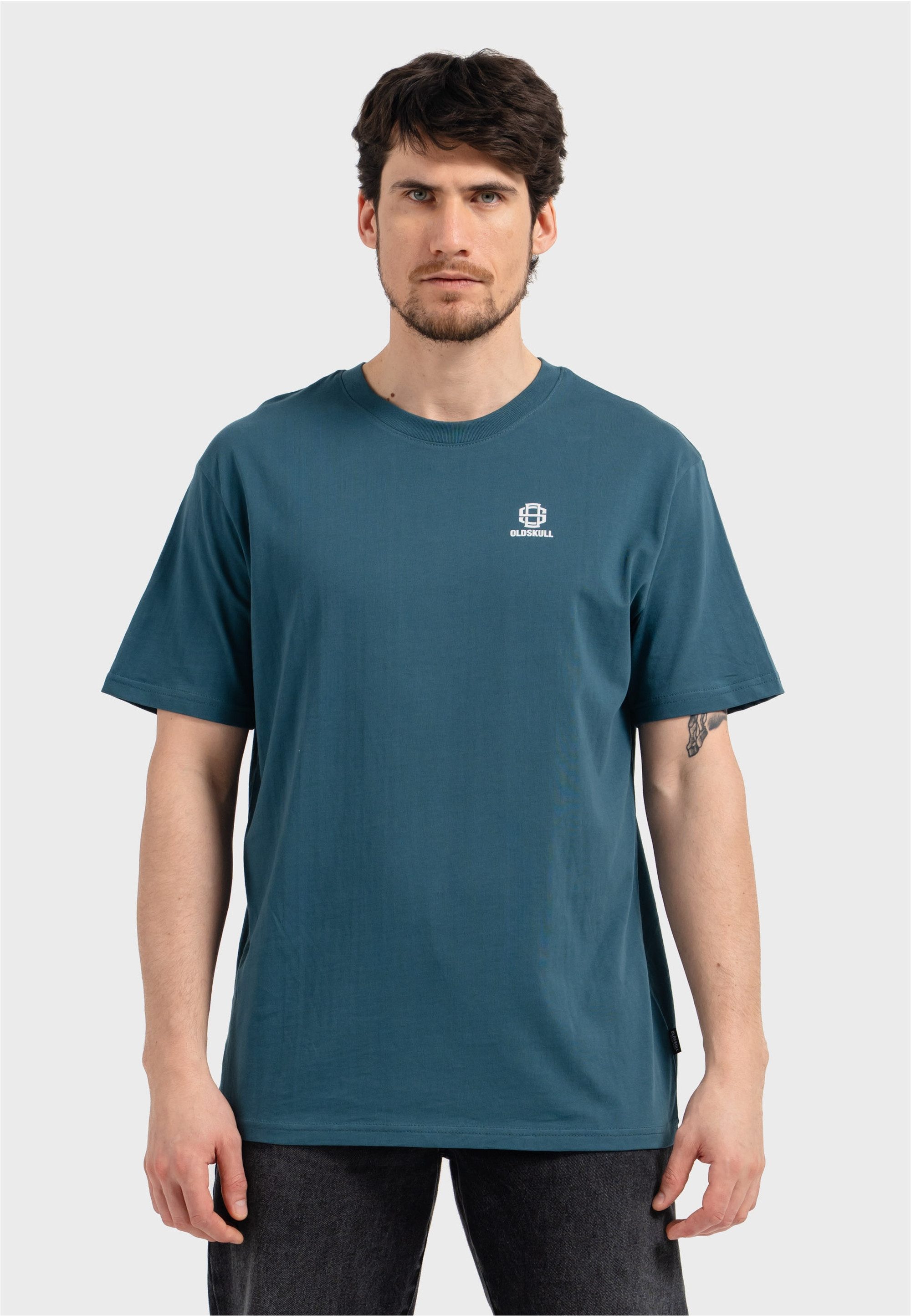 Oldskull T-Shirt Basic Oldskull 25 Logo unverkennbare Oldskull-Optik