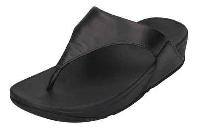 Fitflop Lulu Leather Zehentrenner Black