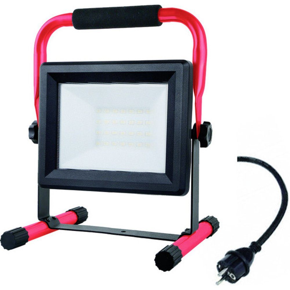 MegaLight Baustrahler MegaLight Floodlight Stand LED-Baustrahler 20 W 1600 lm Neutralweiß