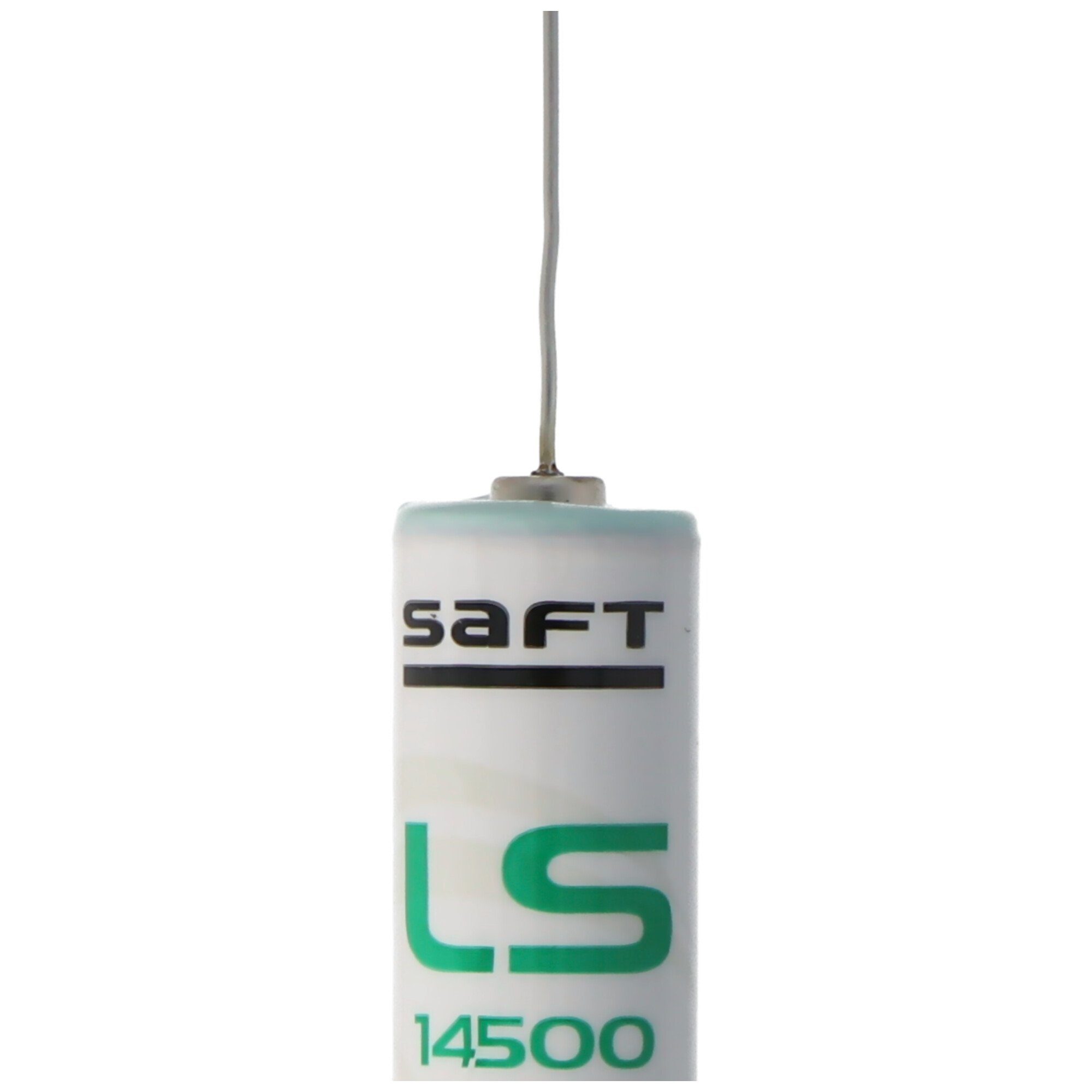Saft SAFT LS14500CNA Lithium axialem Batterie V) mit Batterie, Drahtanschluss (3,6