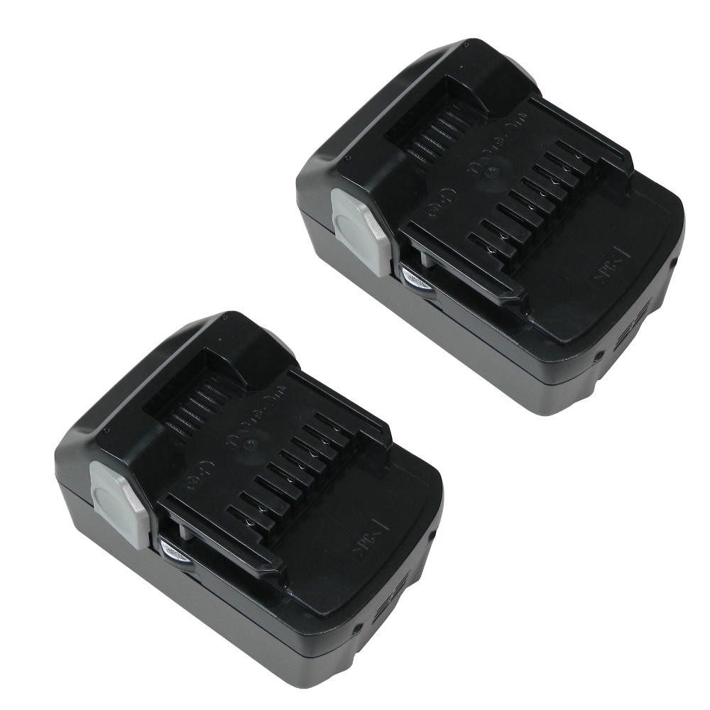 Trade-Shop 2x Akku passend für Hitachi DV18 DH18 DS18 FCG18 G18 N18 NP18 R18 Akku Li-Ion 4000 mAh (18 V)