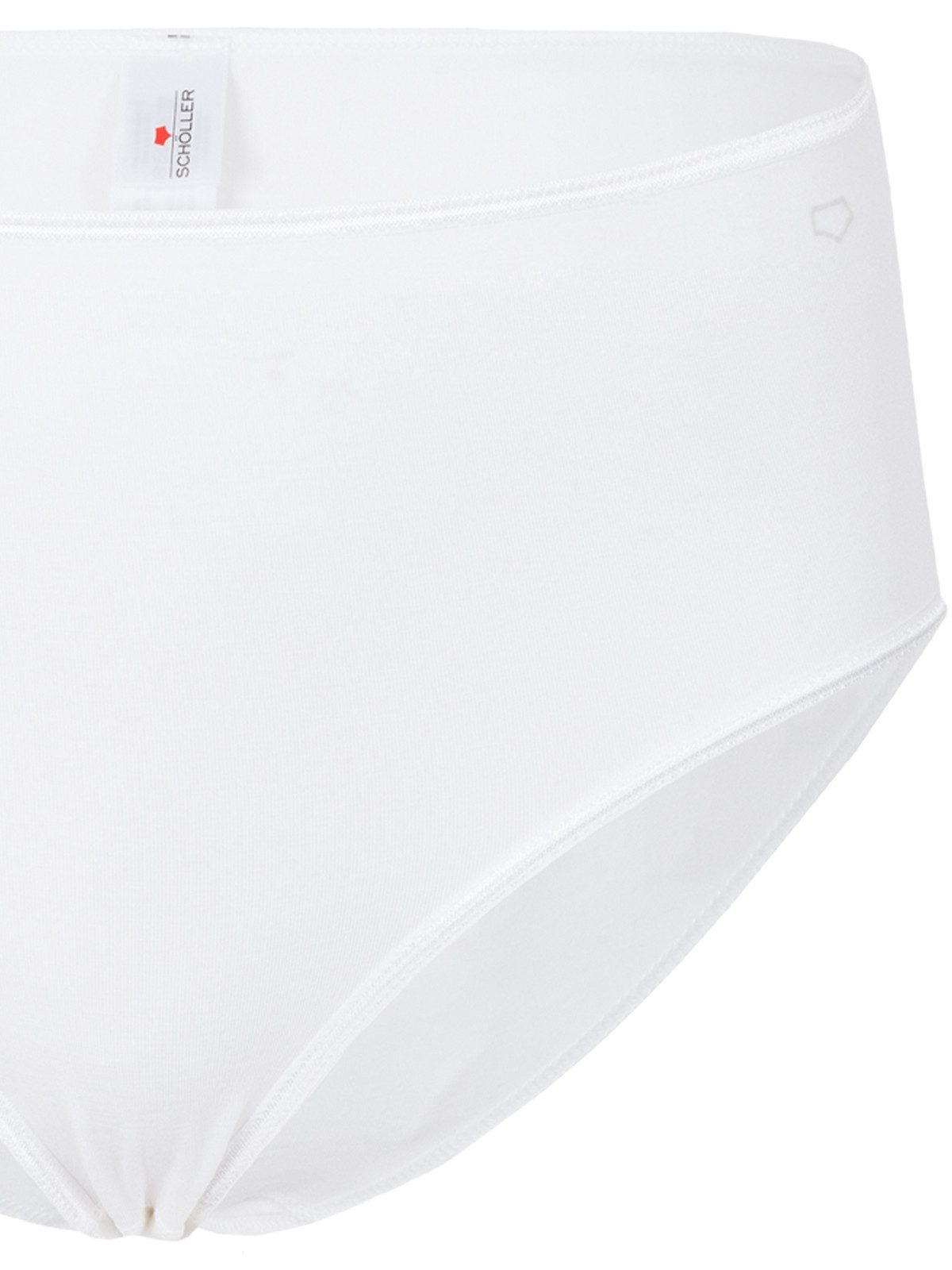 Schöller Taillenslip 3er Pack Damen Highwaist Slip Viskose (Packung, 3-St) Zwickel